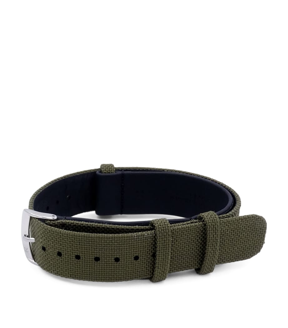 Jean Rousseau NATO Technical Fabric Watch Strap Green Image 3