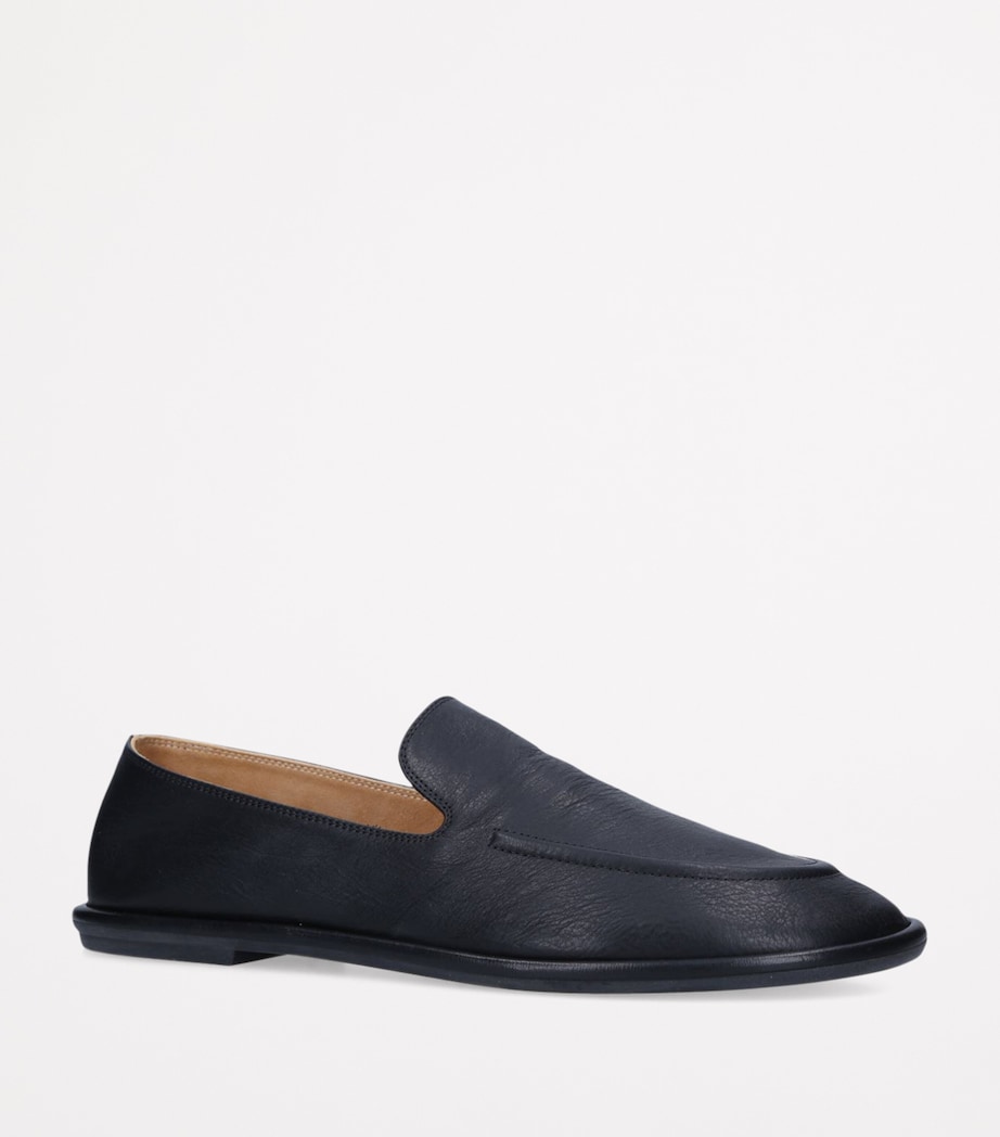 Canal Leather Loafers BLACK Image 3