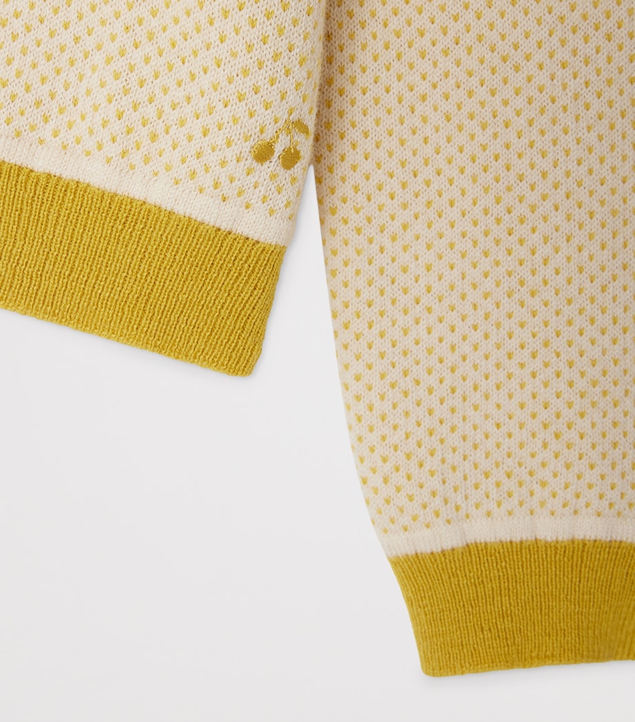 Wool-Cotton Polo Sweater (10-14 Years) UPB ANIS Image 3