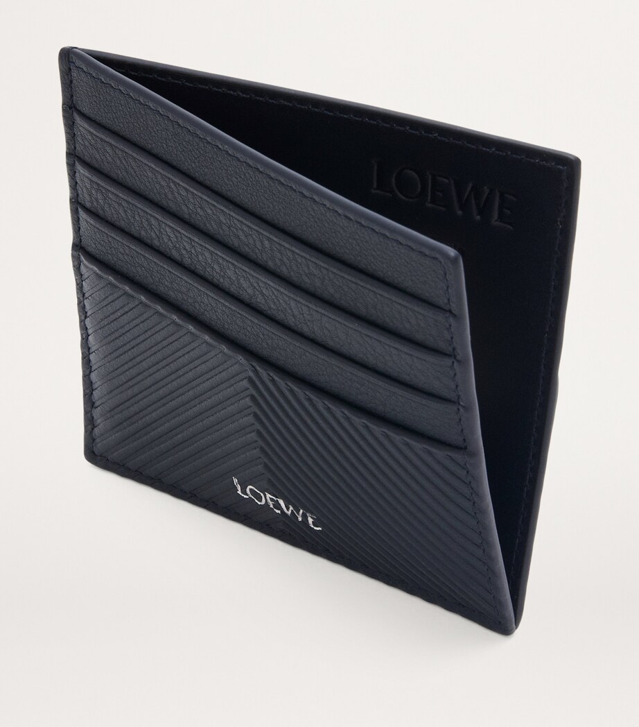LOEWE Leather Logo Card Holder Deep Navy Image 2