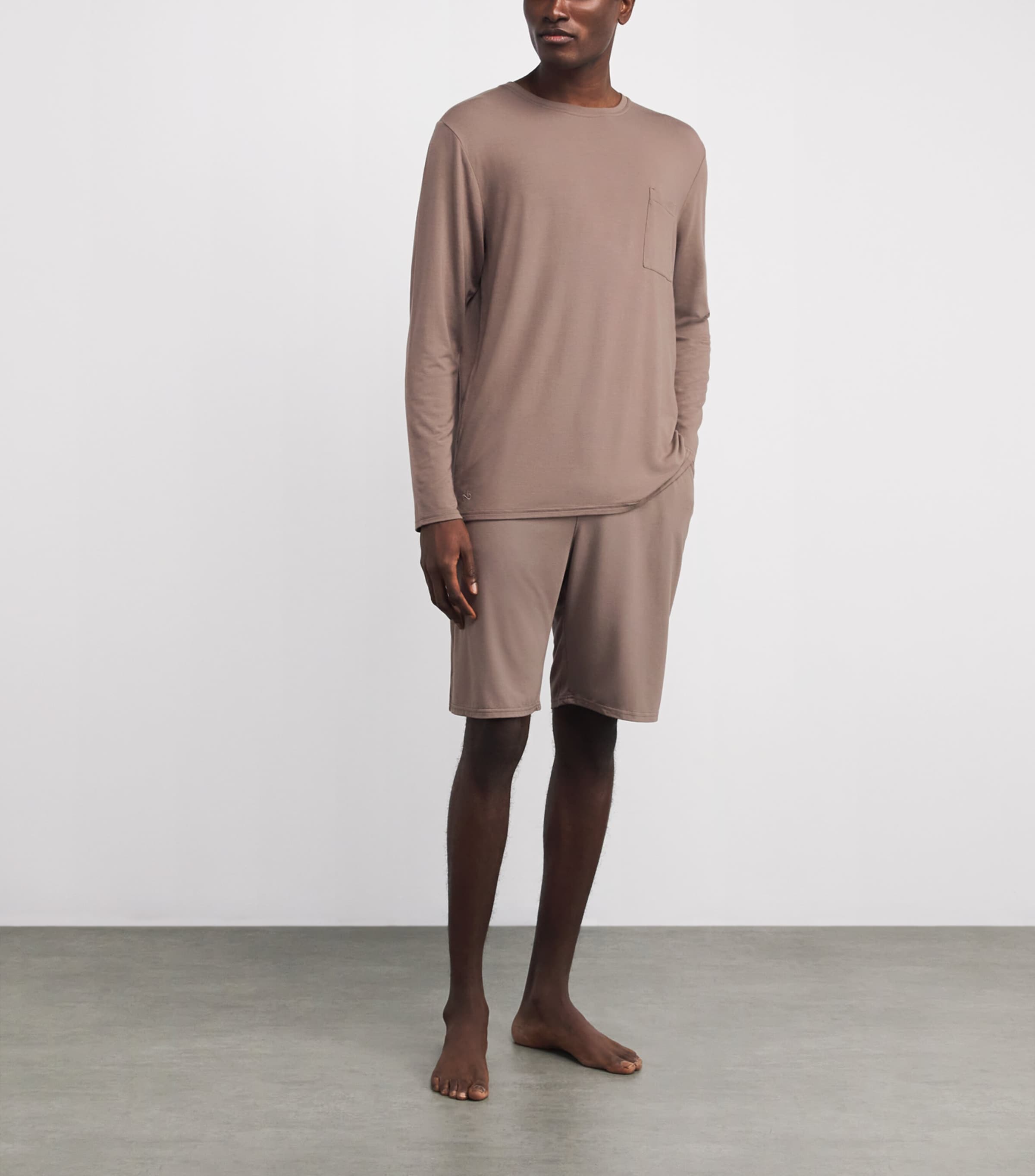 Two-Tone Lounge Shorts UMBD UMBER/ DESERT Image 2