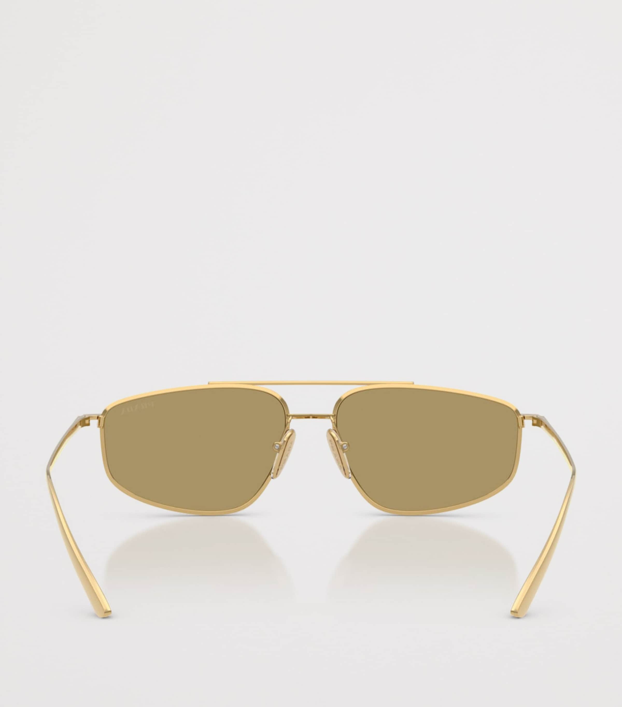 Metal Rectangular Sunglasses 5AK70G Image 4