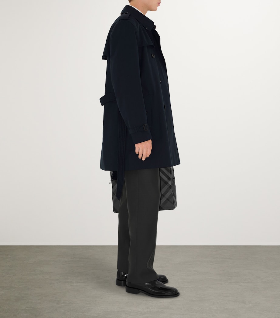 Short Kensington Heritage Trench Coat COAL BLUE Image 4