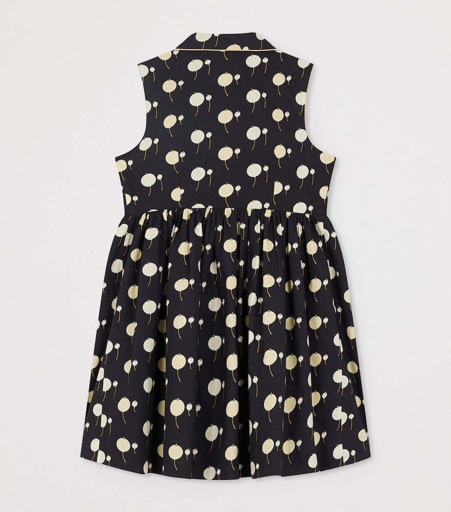 Organic Cotton Cherry Print Dress (4-14 Years) IMP FAUX NOIR Image 2