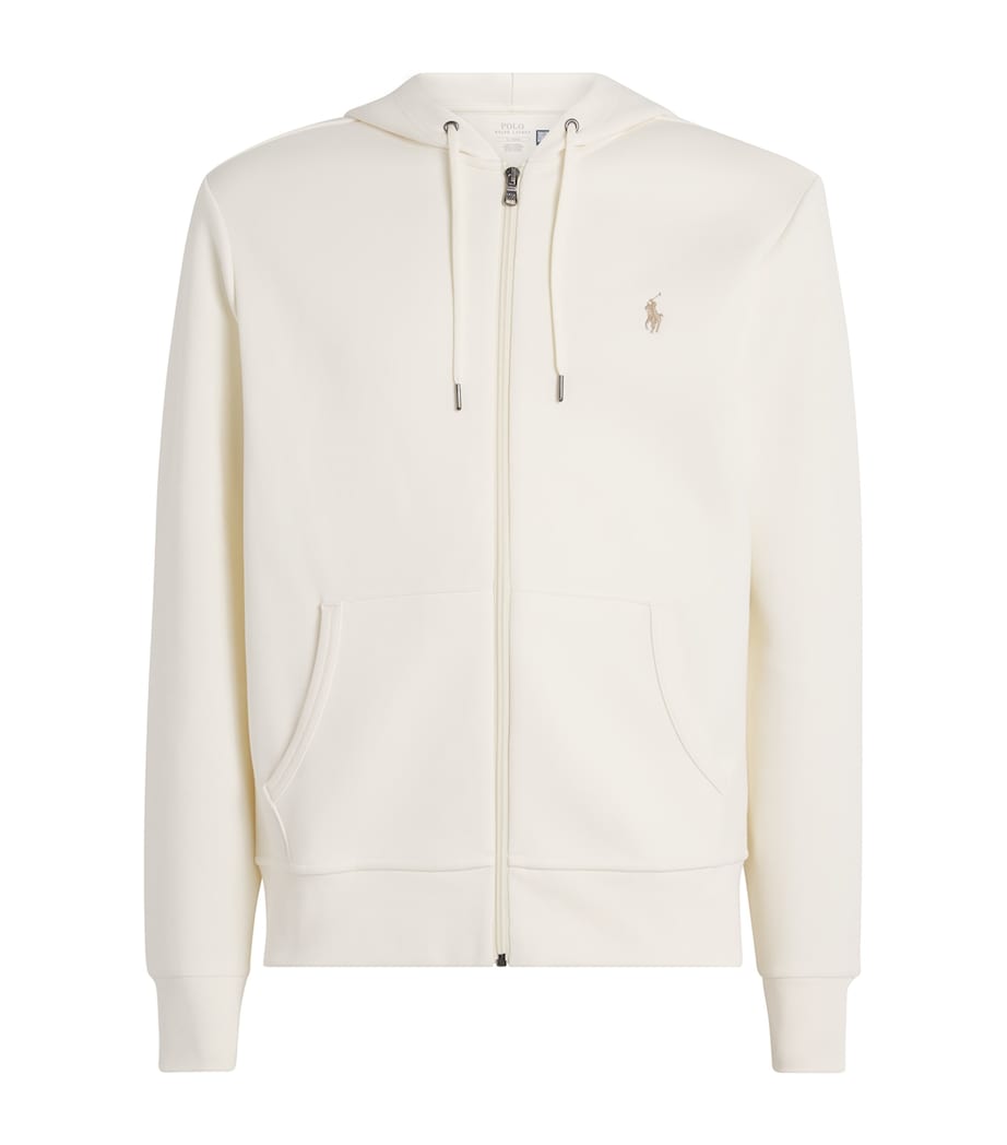 Polo Pony Zip-Up Hoodie NATURAL Image 1