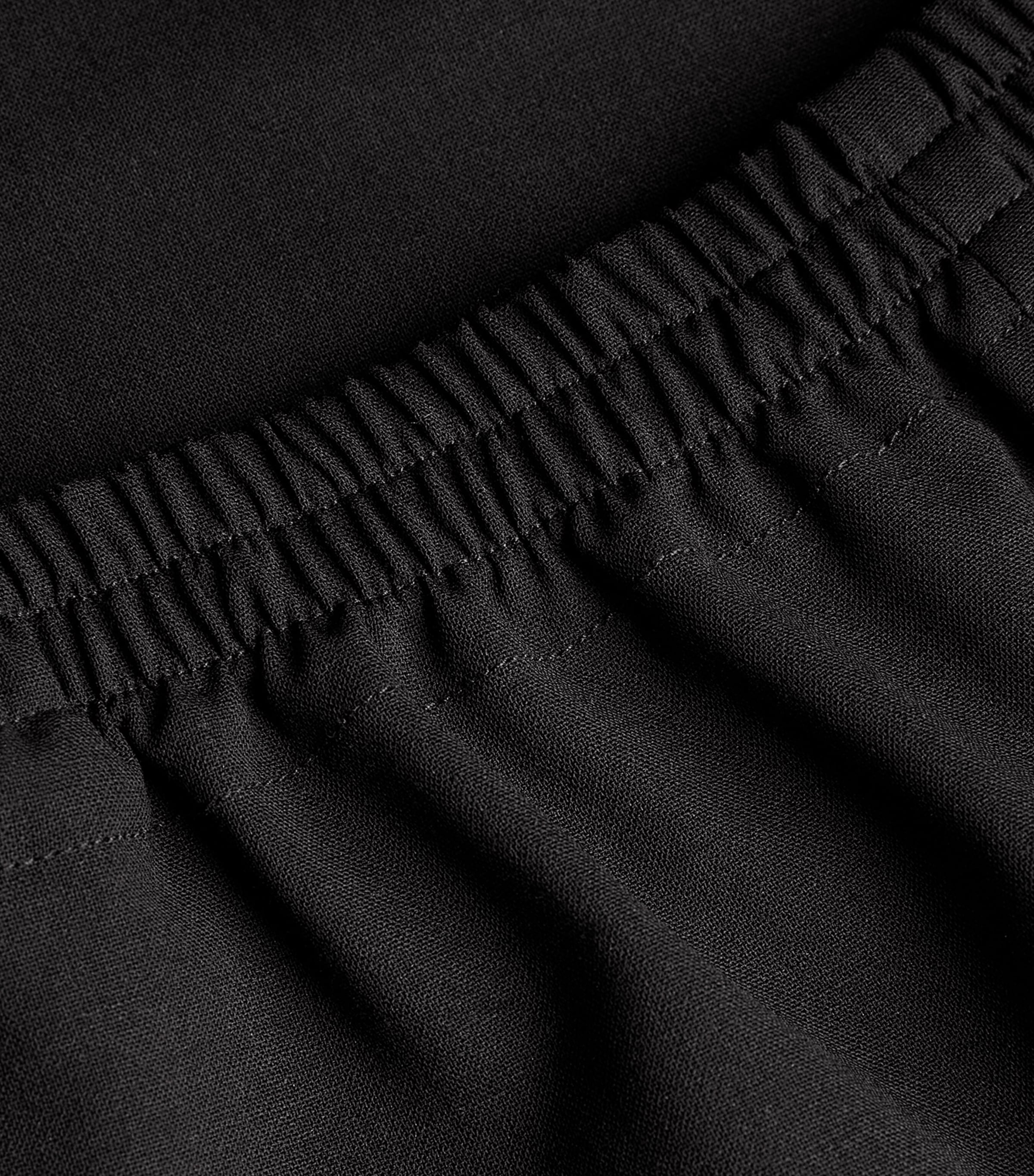 Wool-Rich Trousers BLACK Image 5