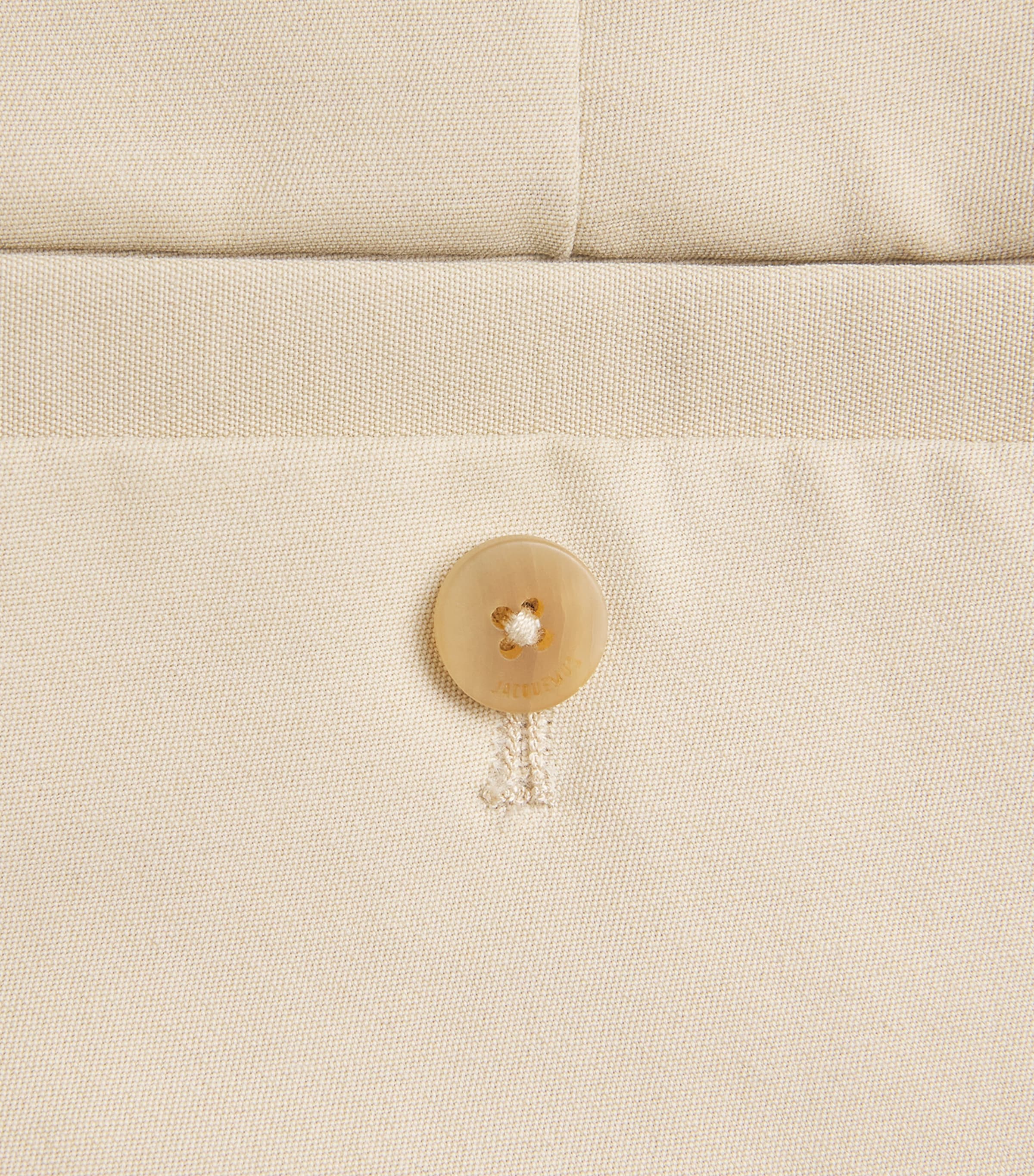 Cotton-Blend Bermuda Shorts BEIGE-150 Image 5