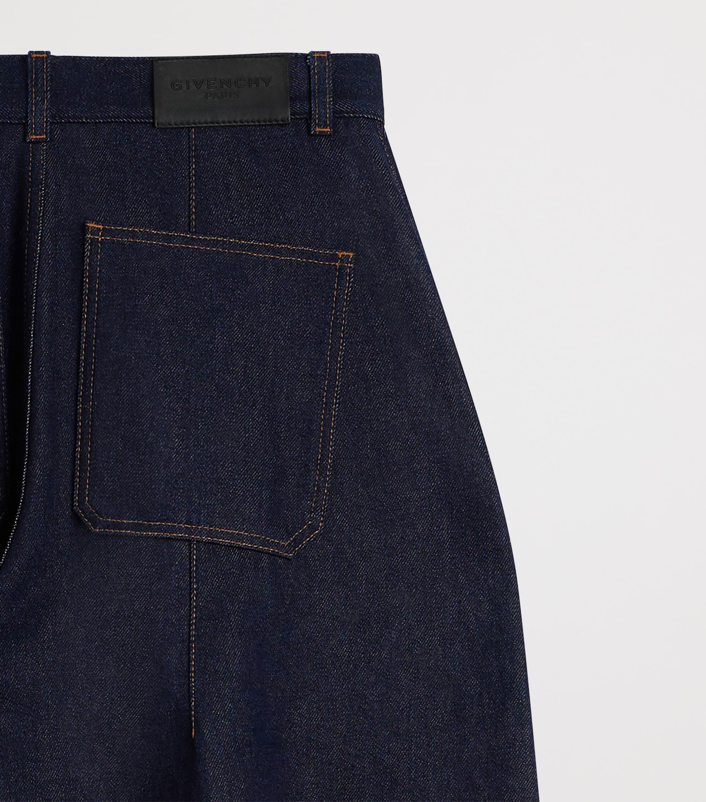 Givenchy Womens Raw Balloon Jeans Image 7
