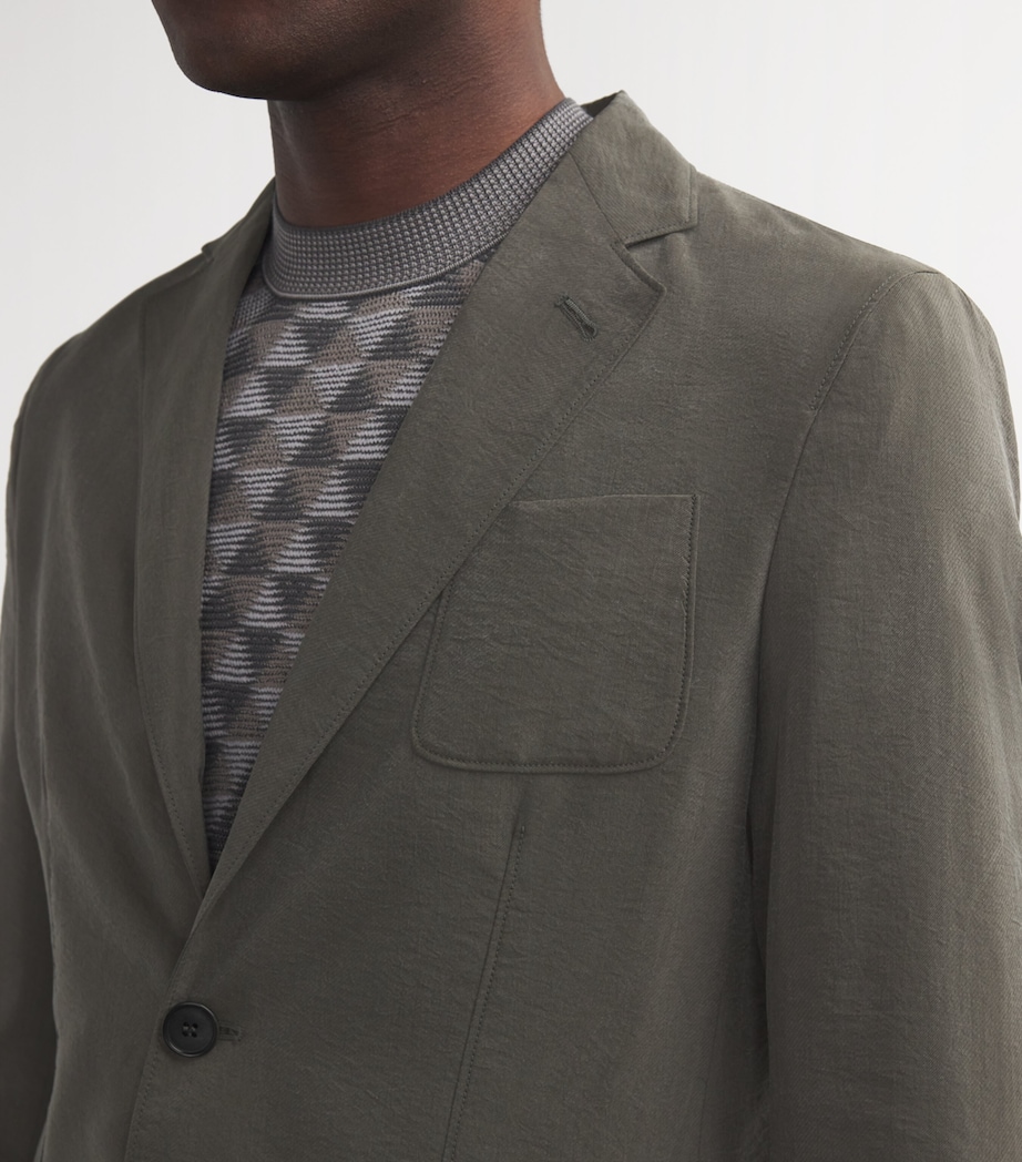 Silk-Blend Upton Blazer U8124 Image 6