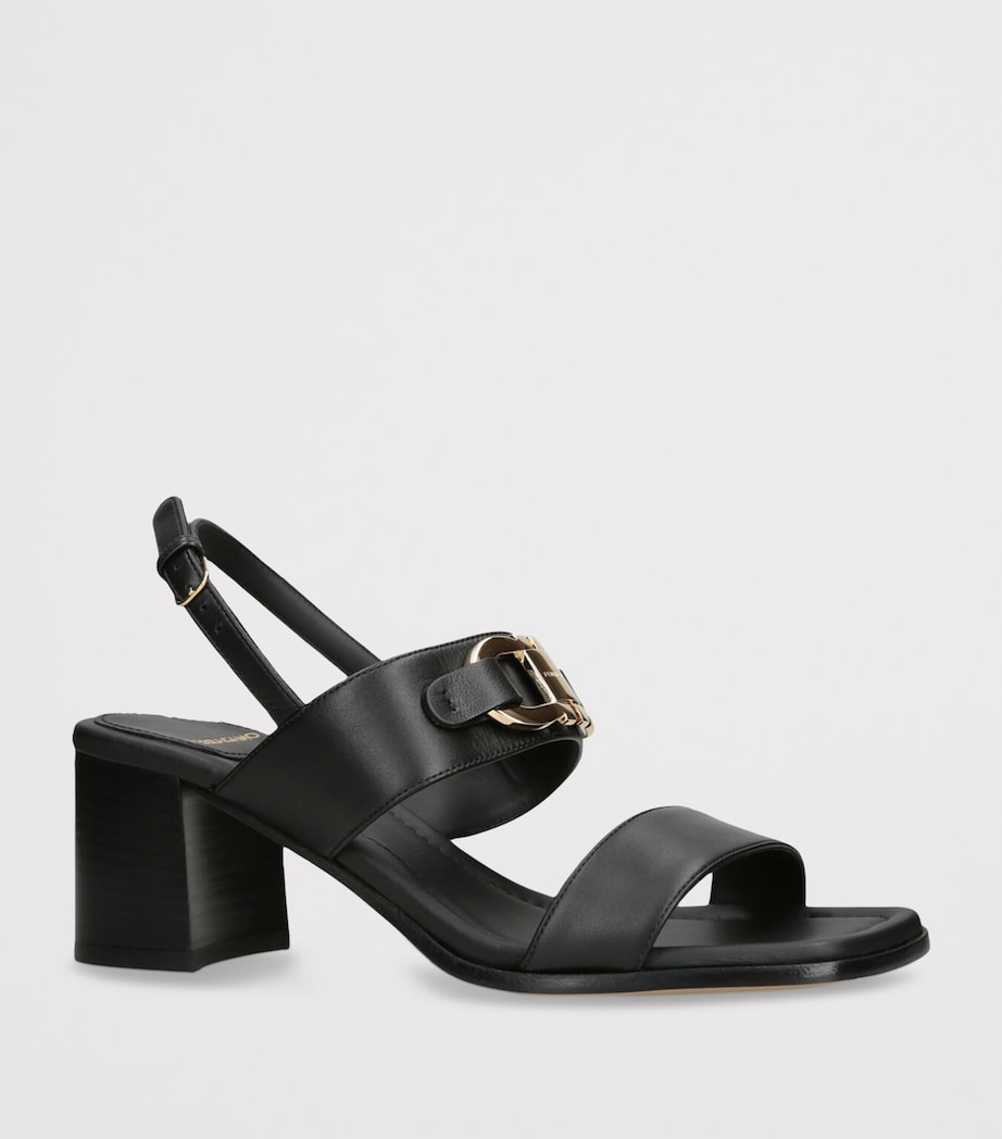 Leather Lou Sandals 55 BLACK/COMB Image 3