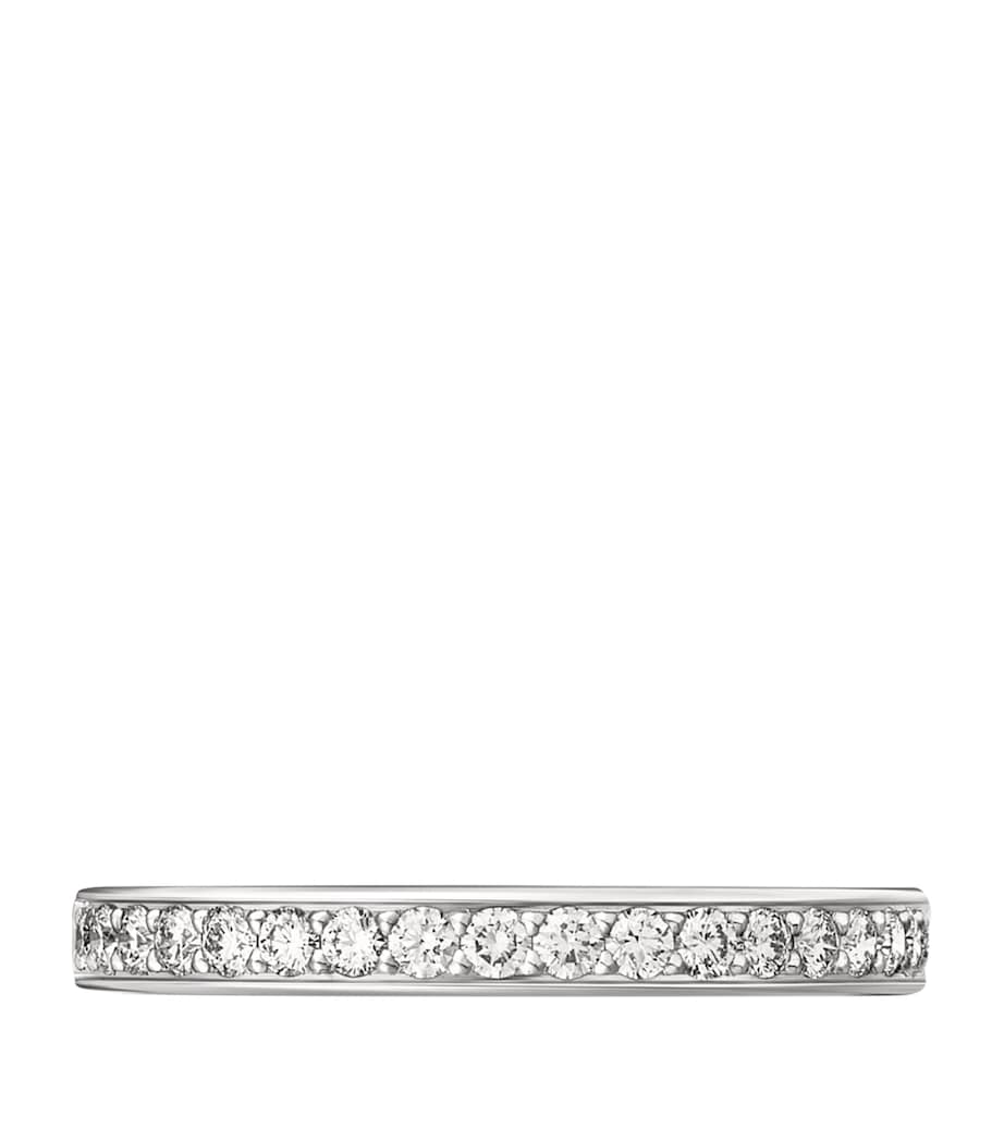 Platinum and Diamond 1985 Wedding Ring MULTI Image 3