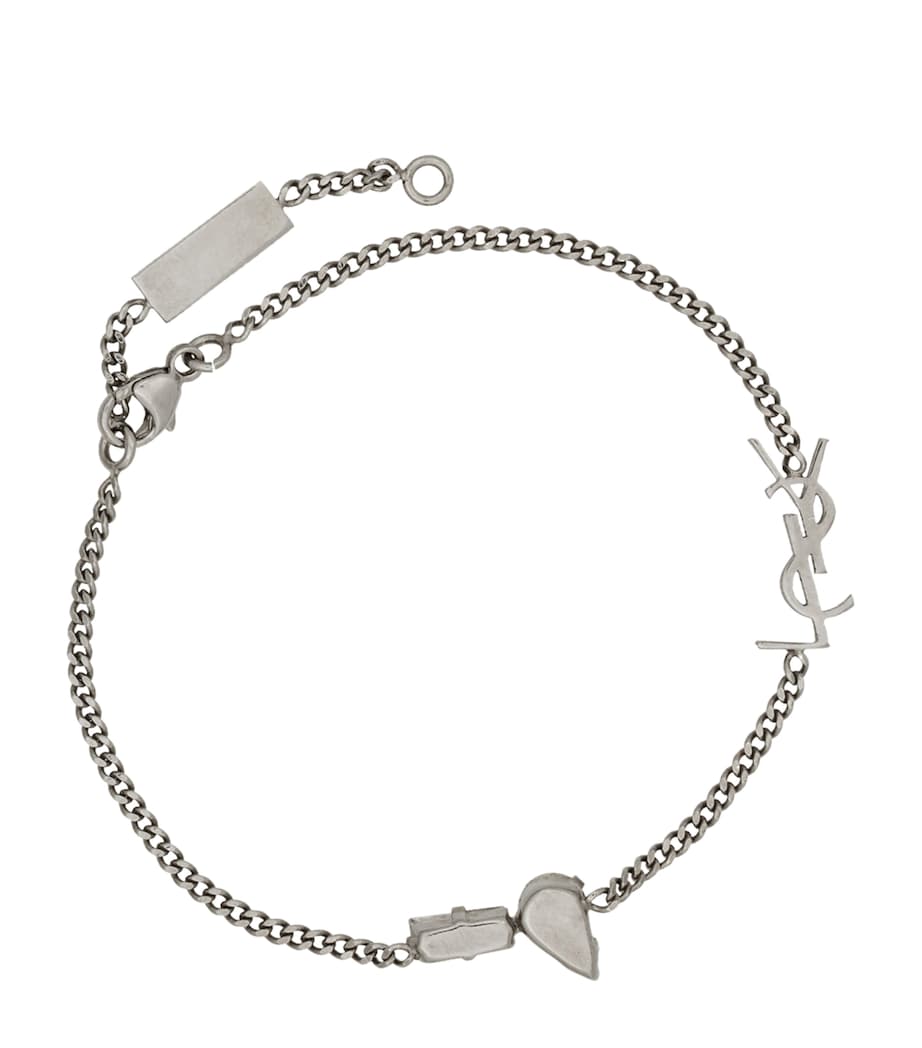 Crystal Monogram Chain Bracelet 8368 Image 2