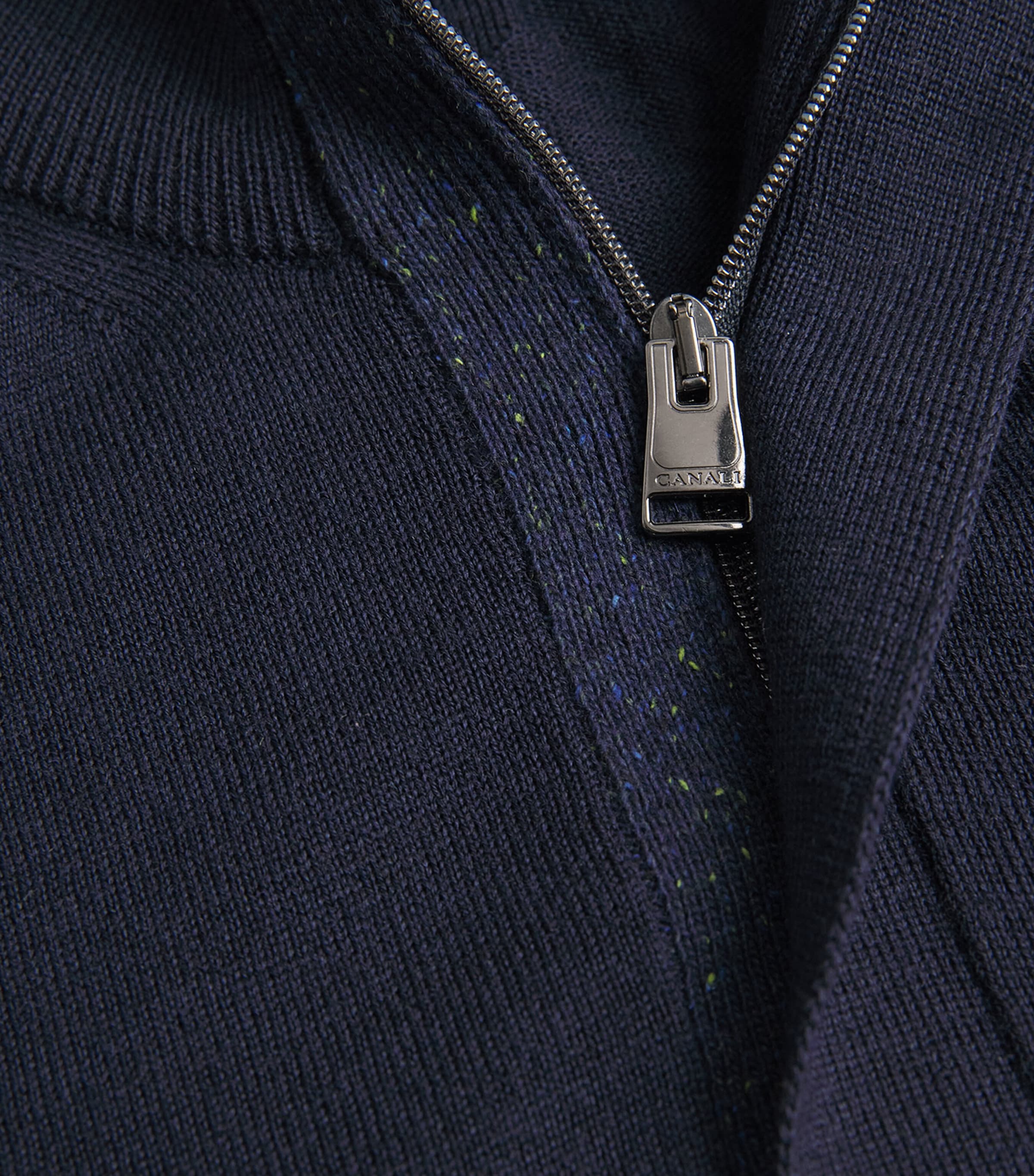 Wool-Blend Zip-Up Sweater 300 Image 5