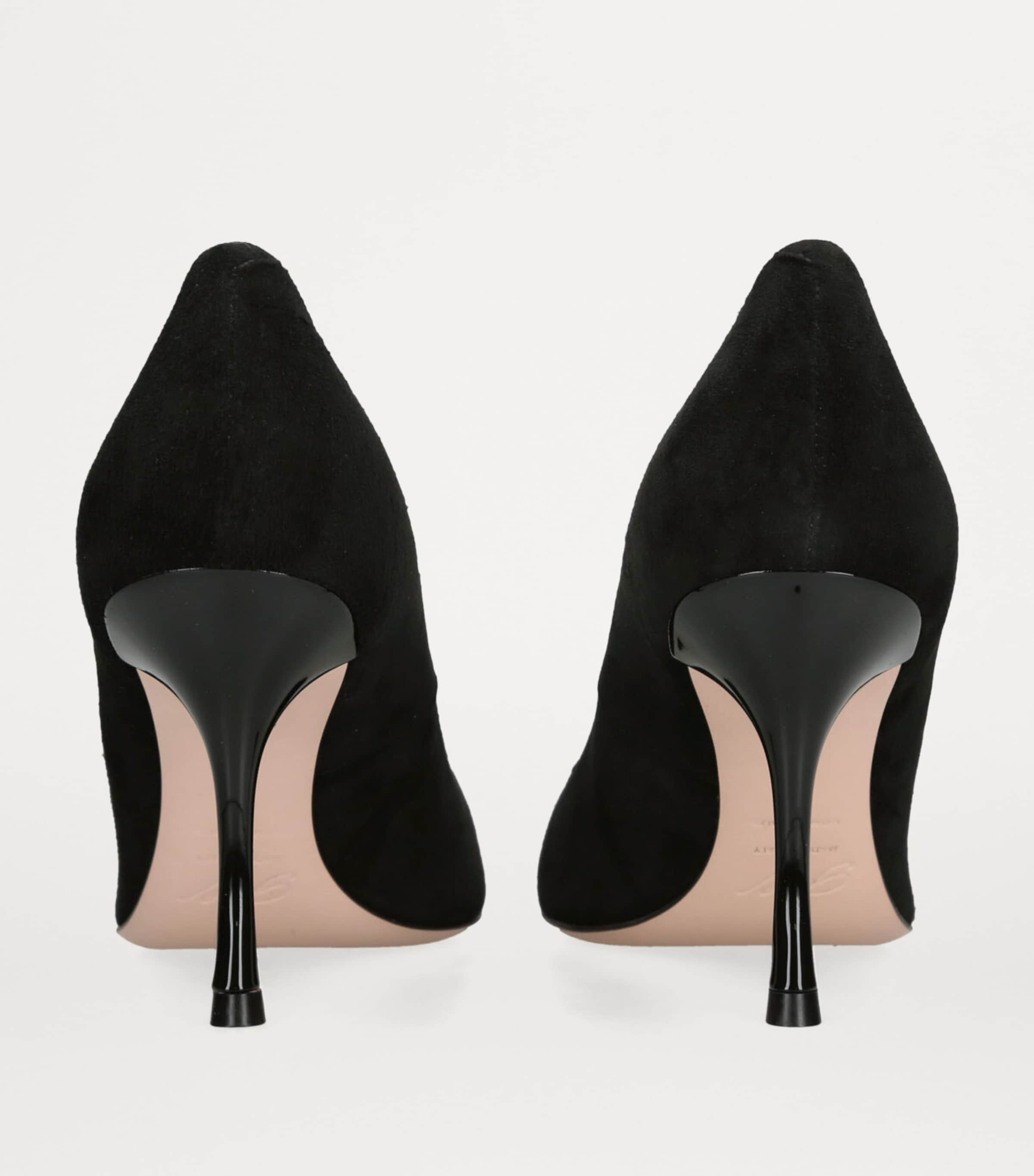 Roger Vivier Suede I Love Vivier Pumps 85 Black Image 3