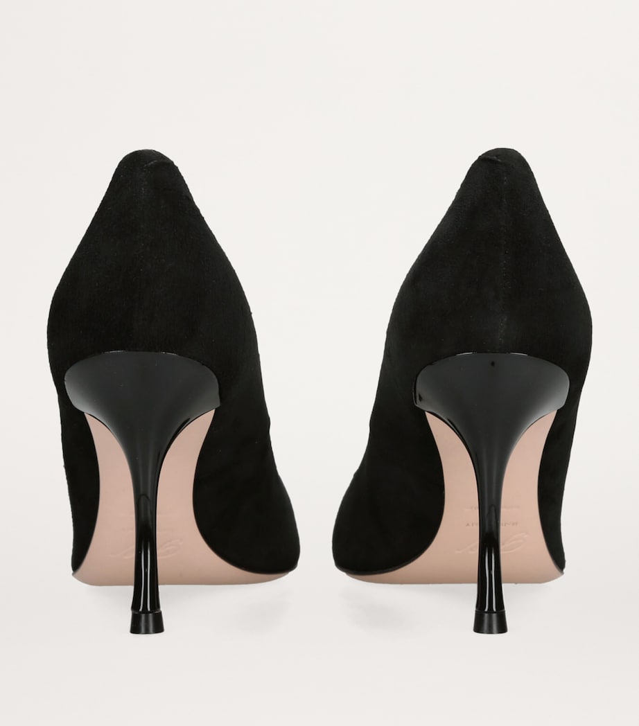 Roger Vivier Suede I Love Vivier Pumps 85 Black Image 3