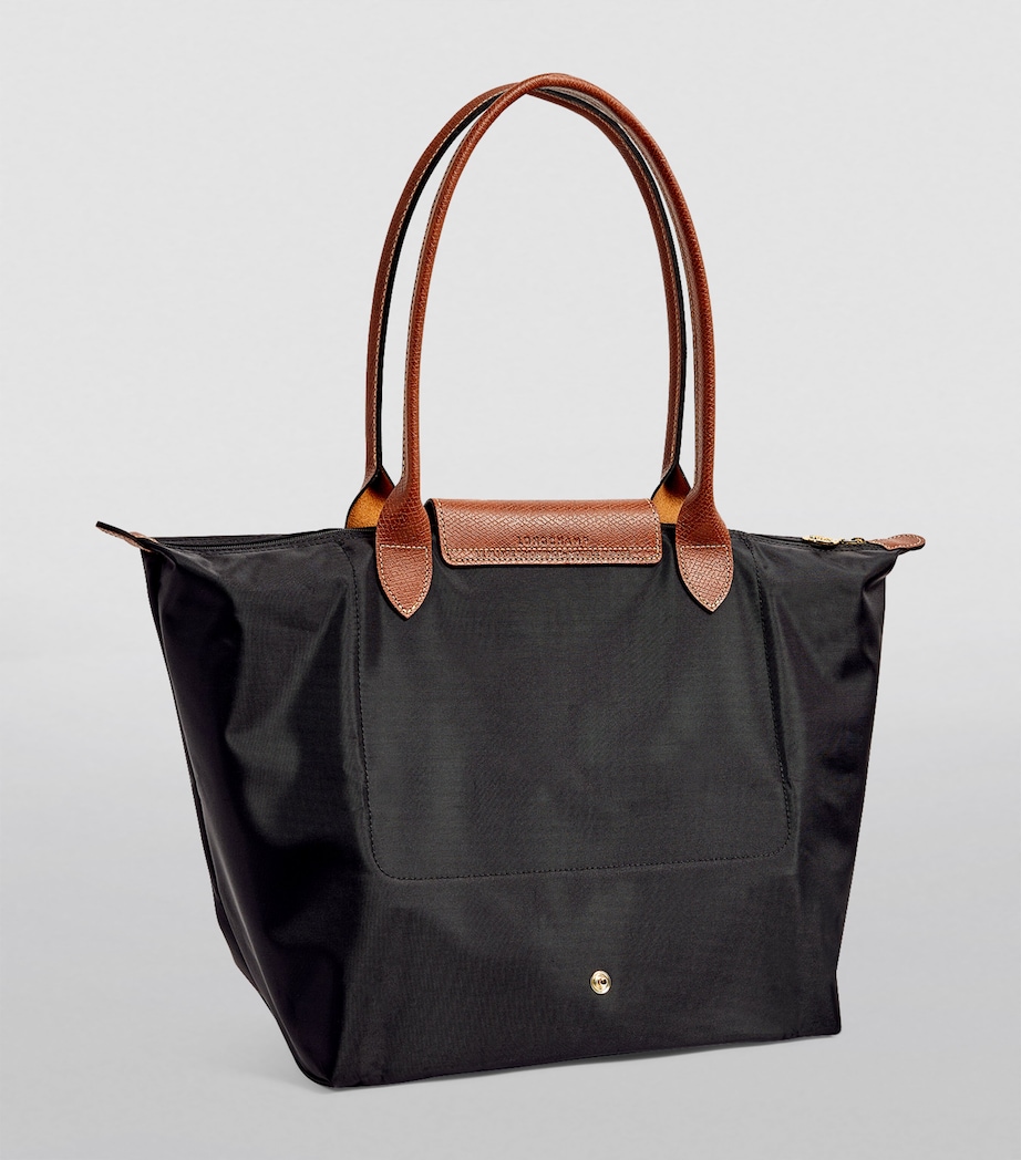 Large Le Pliage Original Tote Bag 001 BLACK Image 2