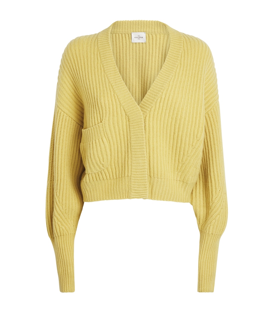 Cashmere Monaco Cardigan YELLOW Image 1