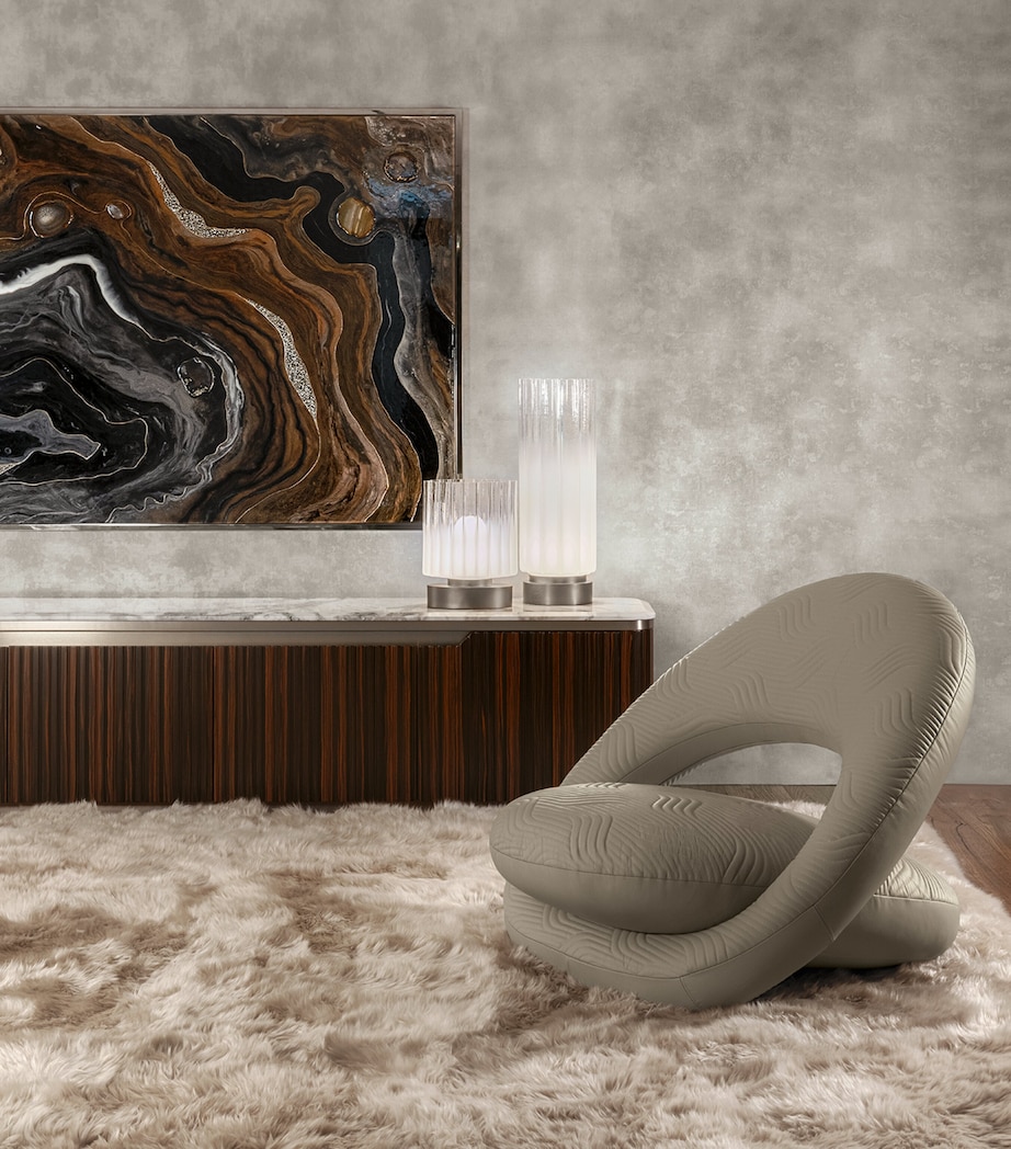 Luxor Occasional Floor Chair WHITE Image 2