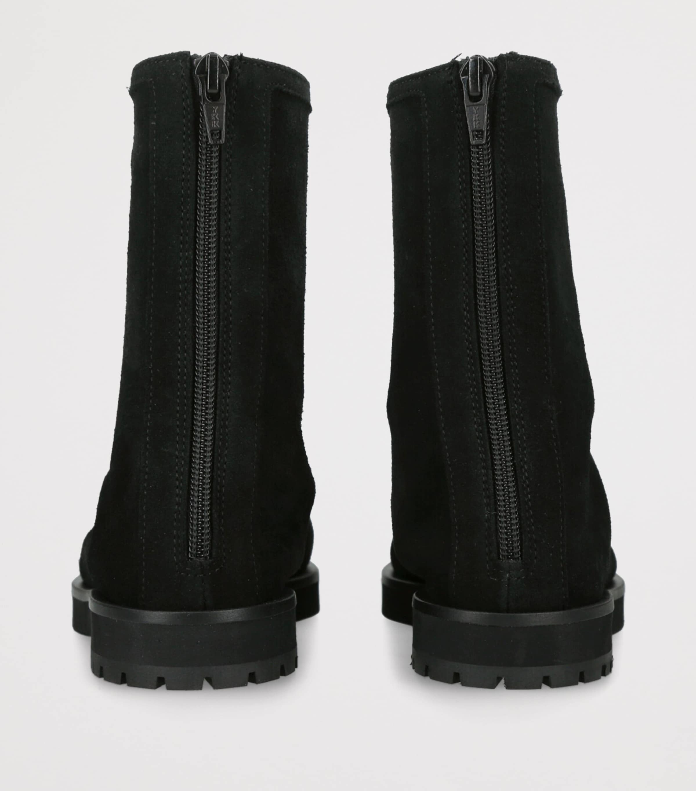 Suede Joss Ankle Boots BLACK Image 2