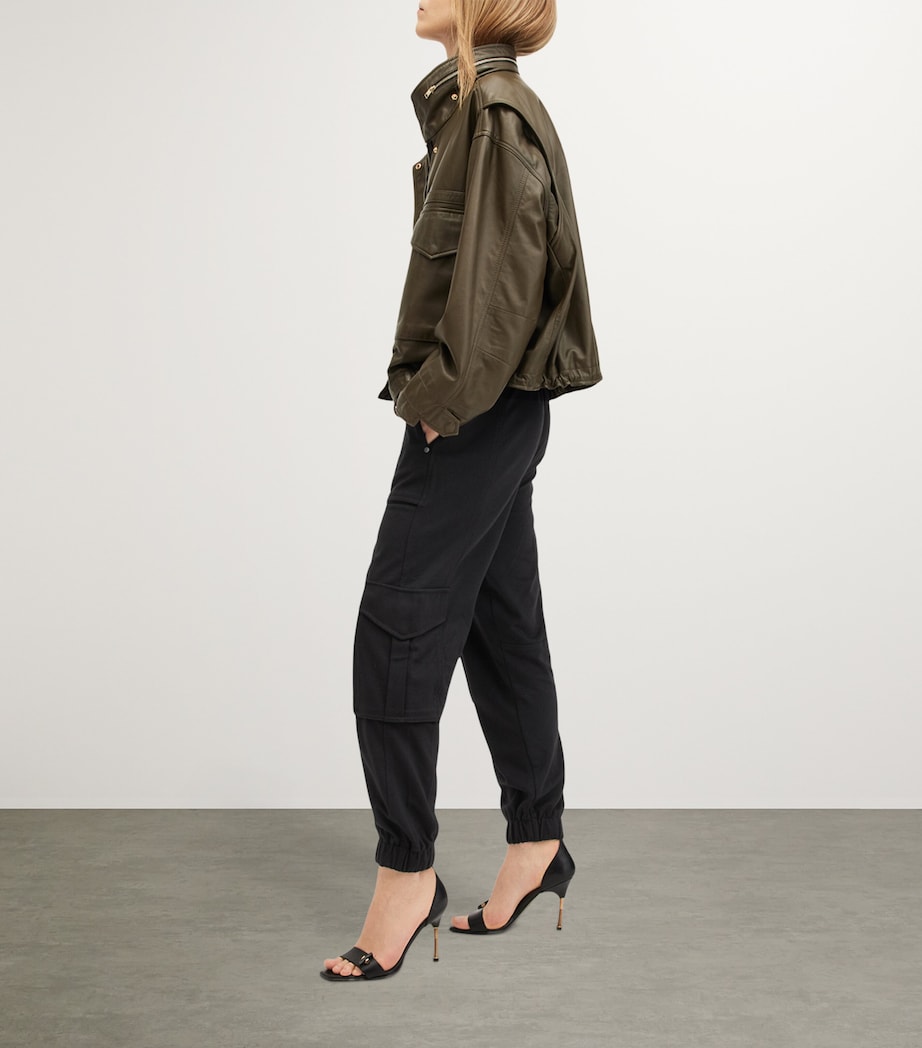 Freda Cargo Trousers BLACK Image 6