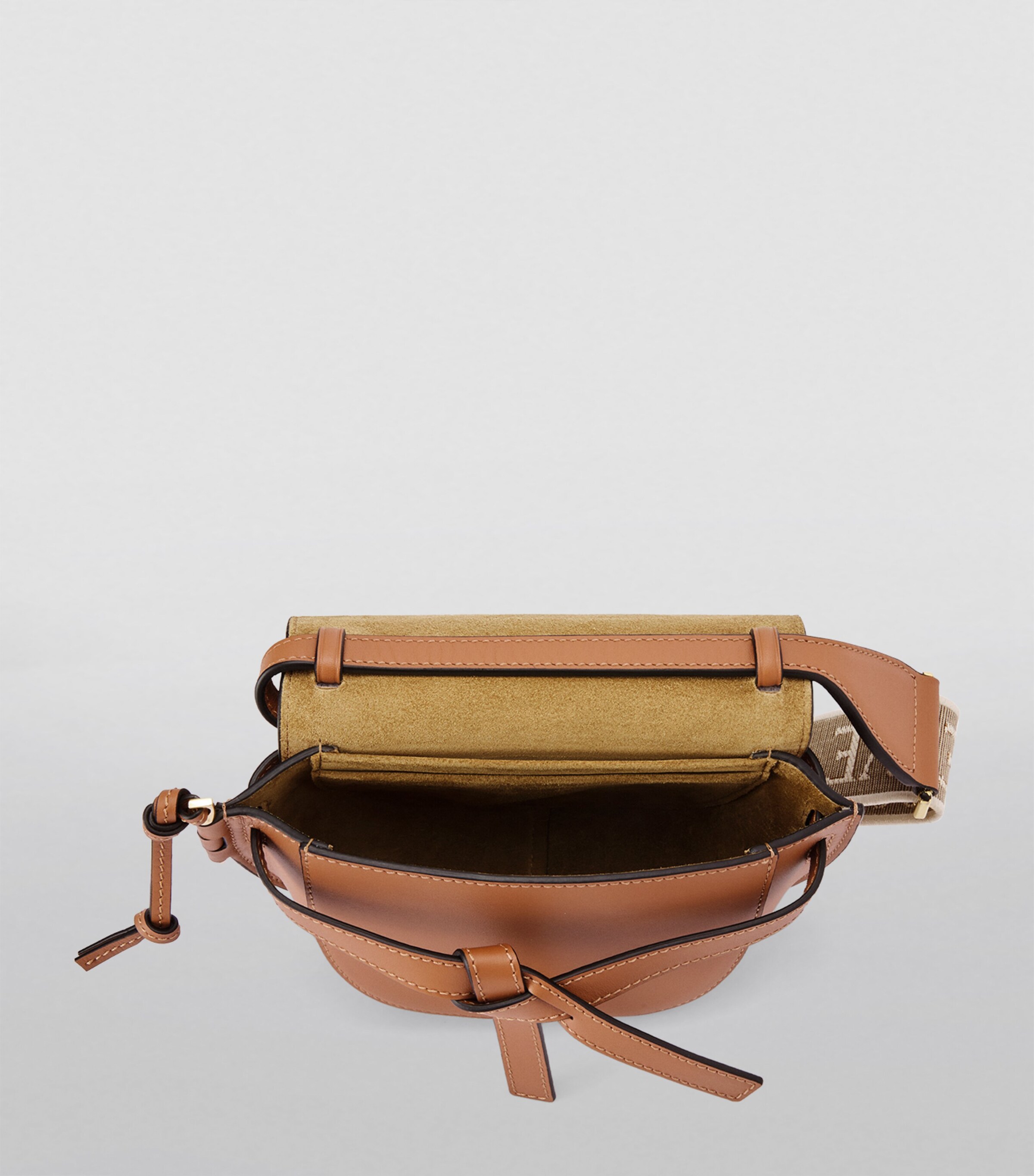 LOEWE Mini Gate Dual Bag Tan Image 5