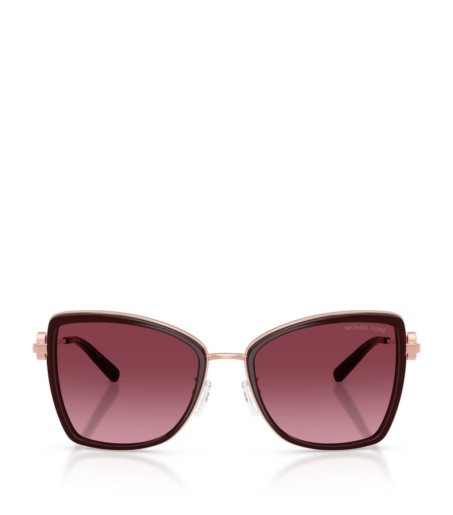 Michael Kors Corsica Butterfly Sunglasses Gold Image 1