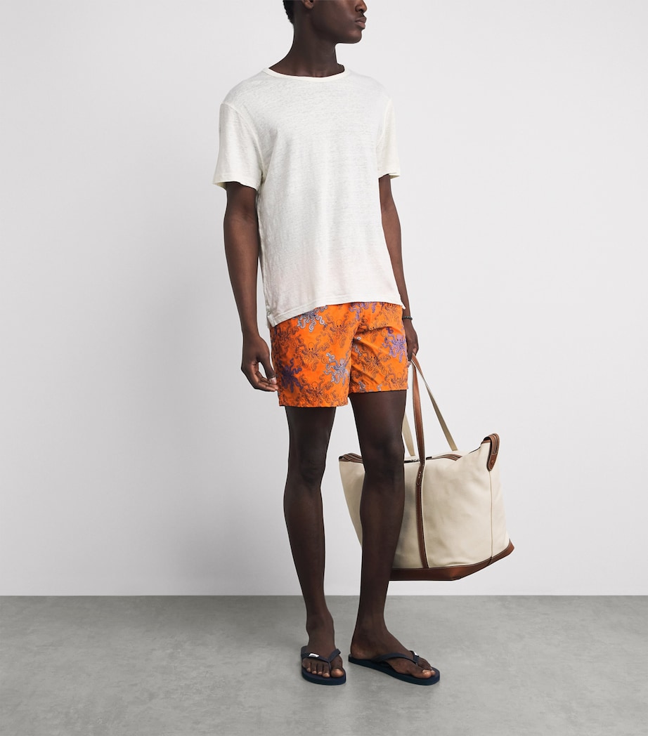 Vilebrequin Mens Embroidered Octopus Swim Shorts Vitamine Image 4