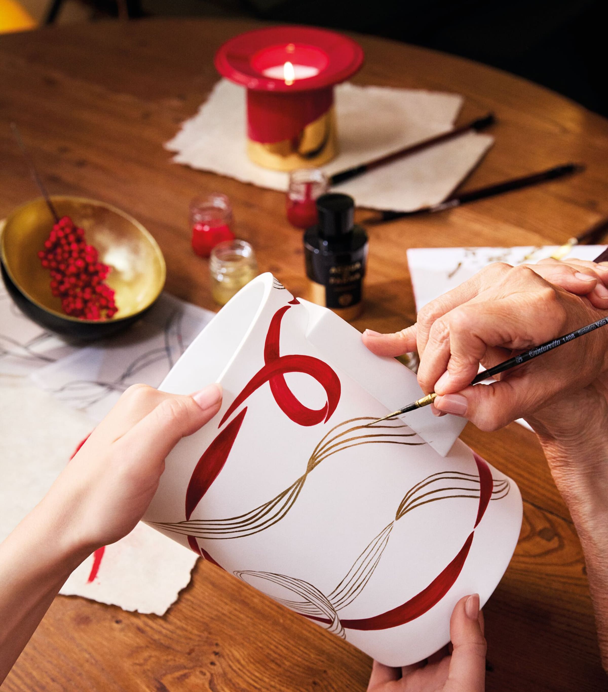 Legàmi Chapeau! Zafferano And Luce di Rosa Scented Candle Set NO COLOUR Image 4