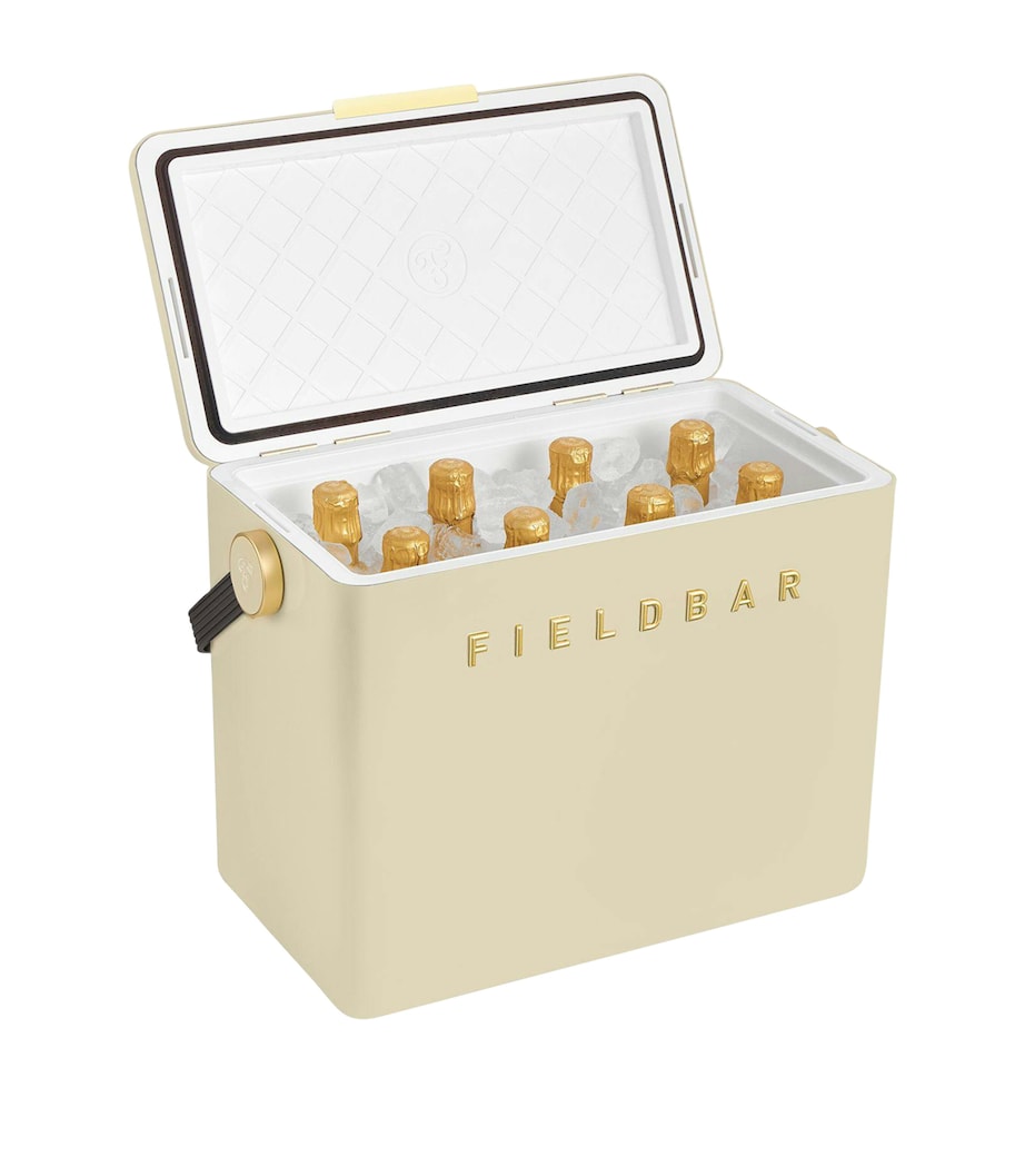 Fieldbar Gin Trunk Cooler Box Safari White Image 2
