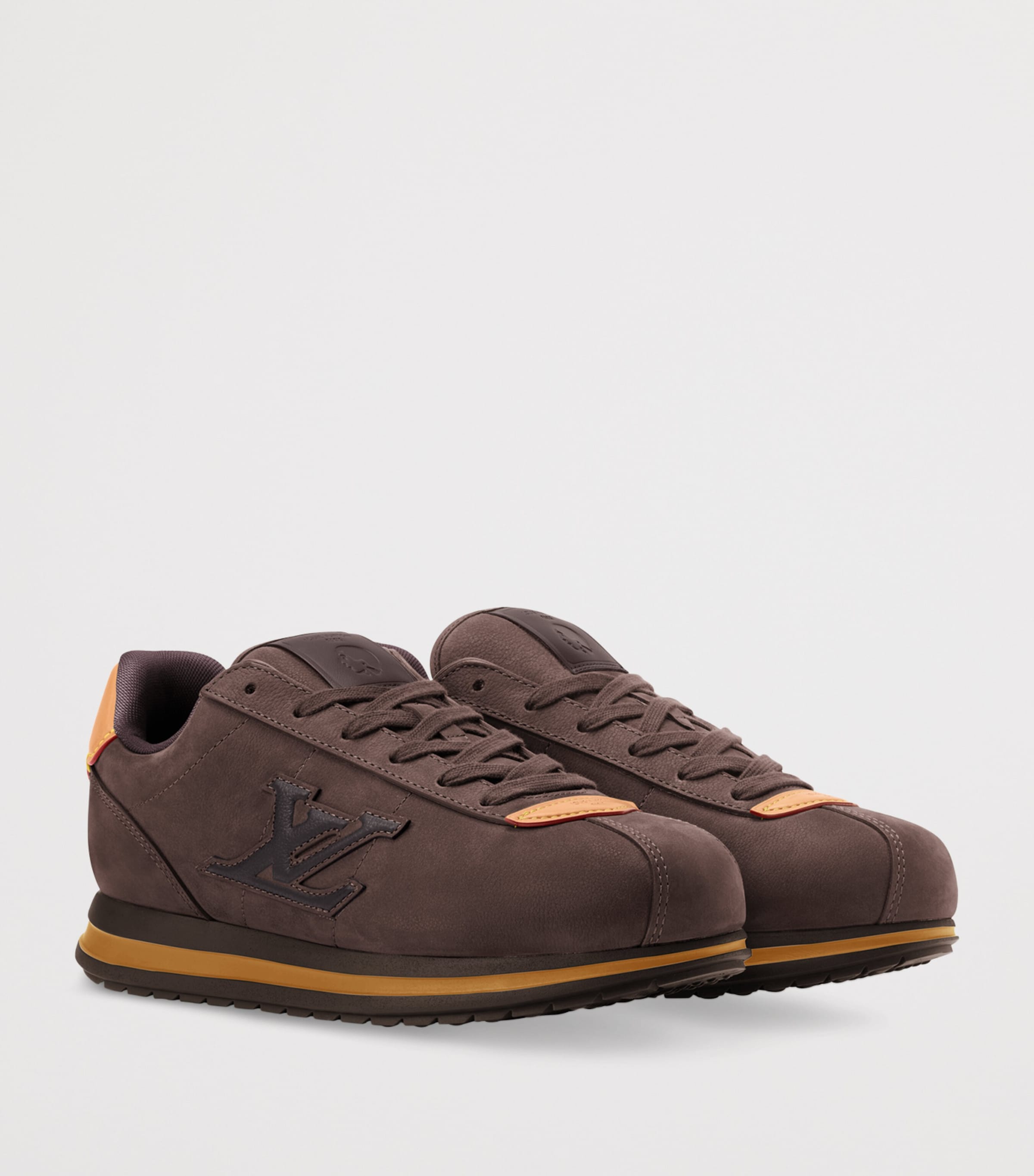 Suede Buttersoft Trainers BROWN Image 3