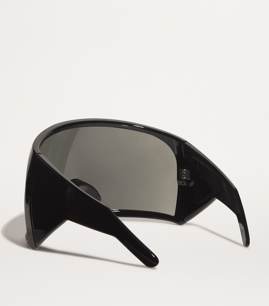 Rick Owens Kriester Sunglasses Blk/blk Lens Image 3
