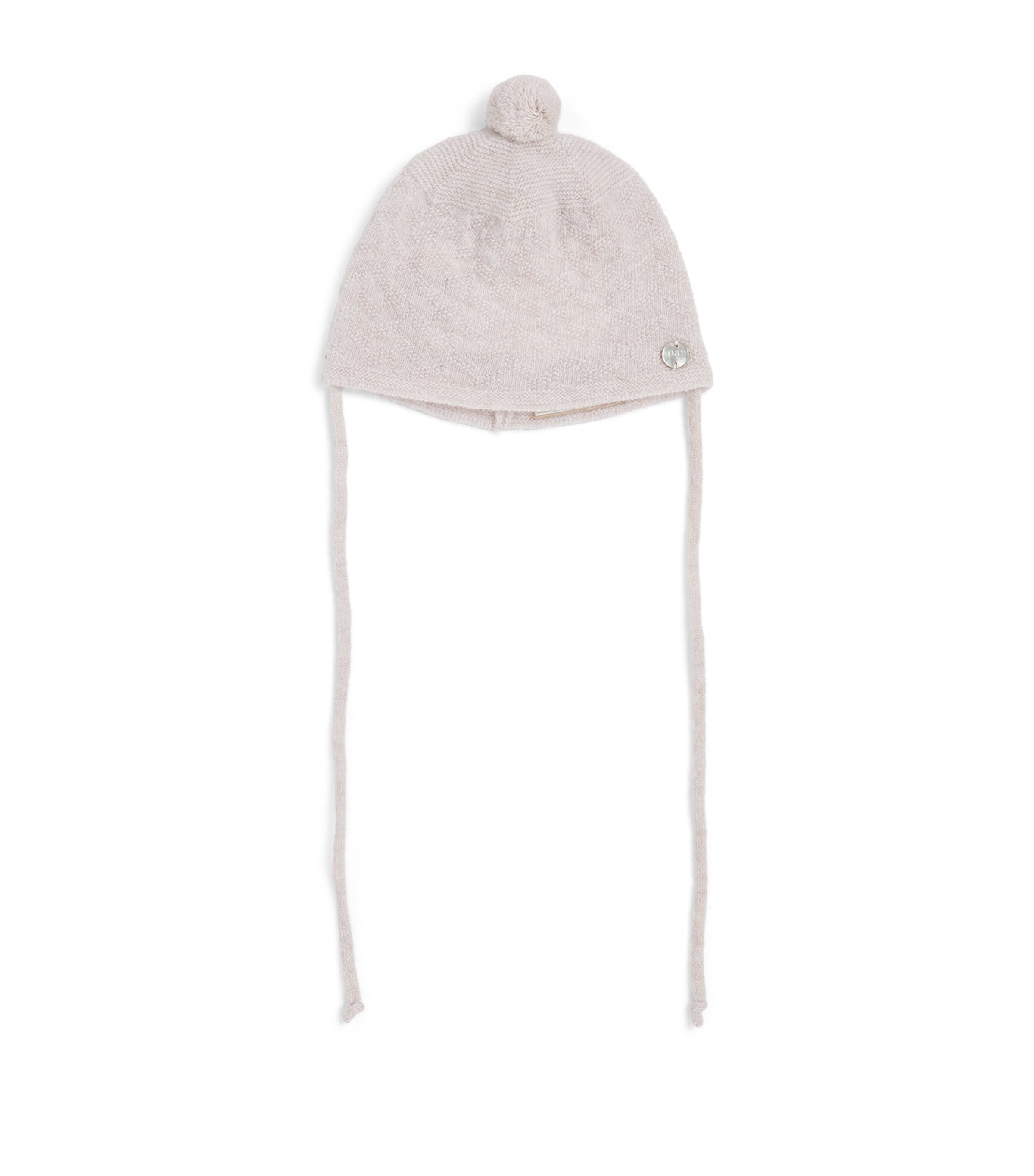 Paz Rodriguez Wool Knit Hat In Neutral