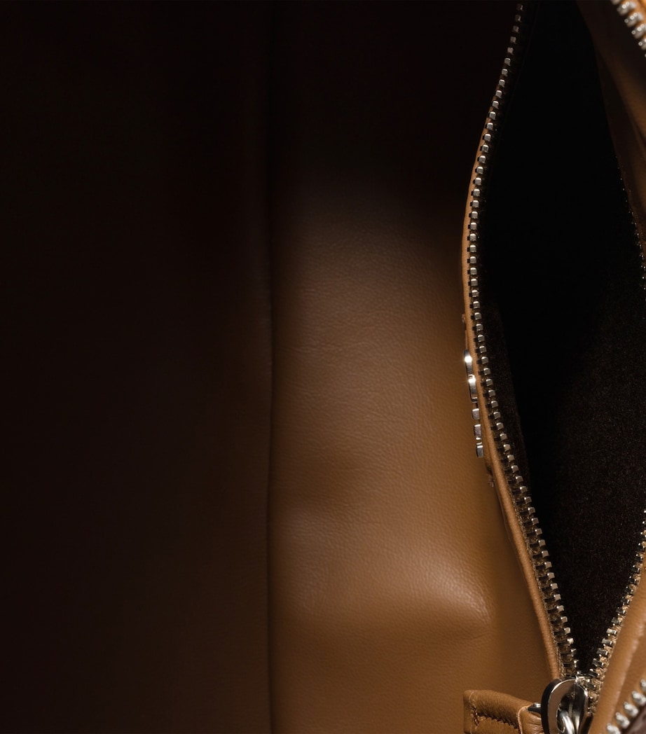 Nappa Leather Top-Handle Bag F098L Image 5