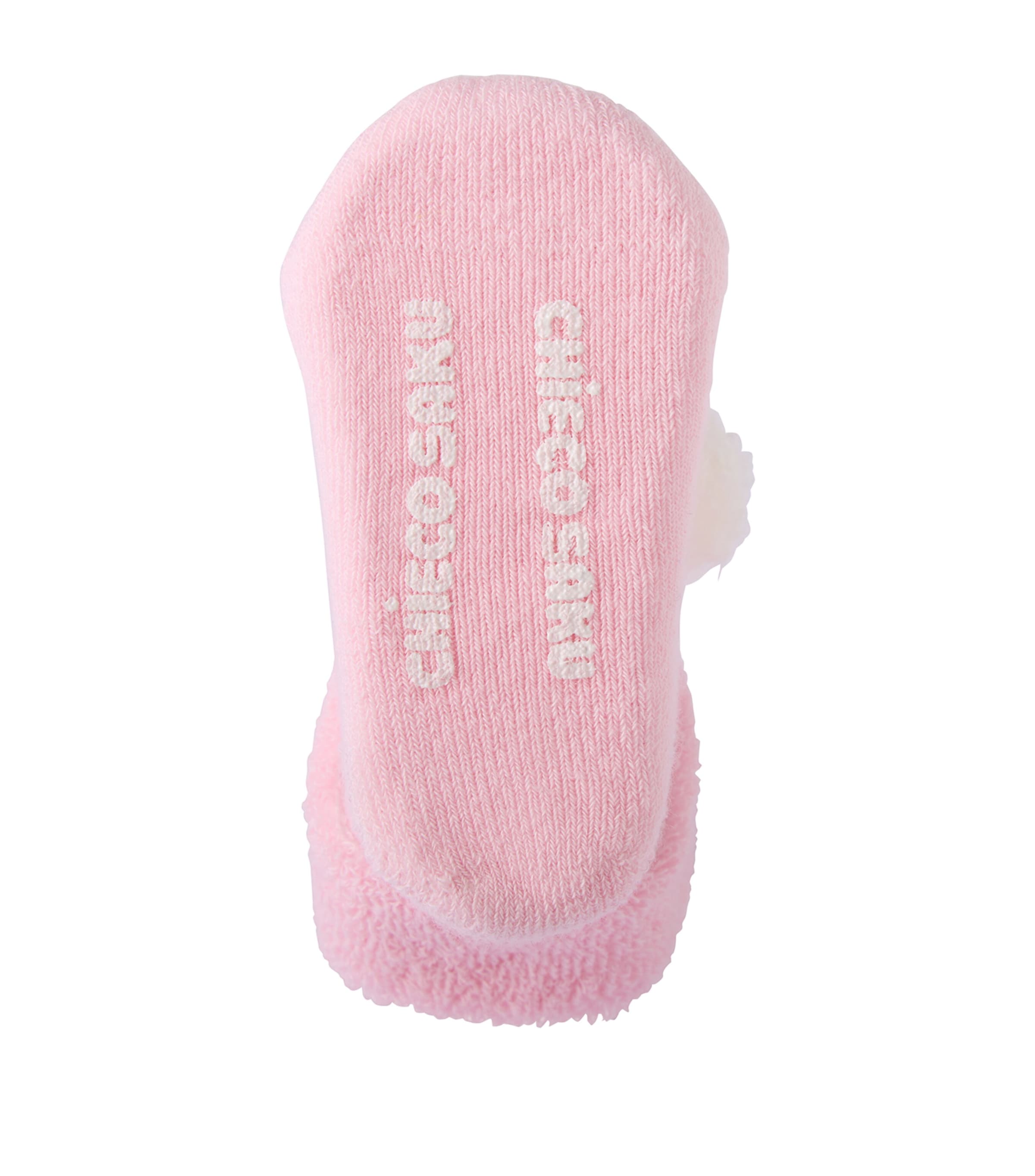 Miki House Cotton-Blend Bunny Socks Image 3