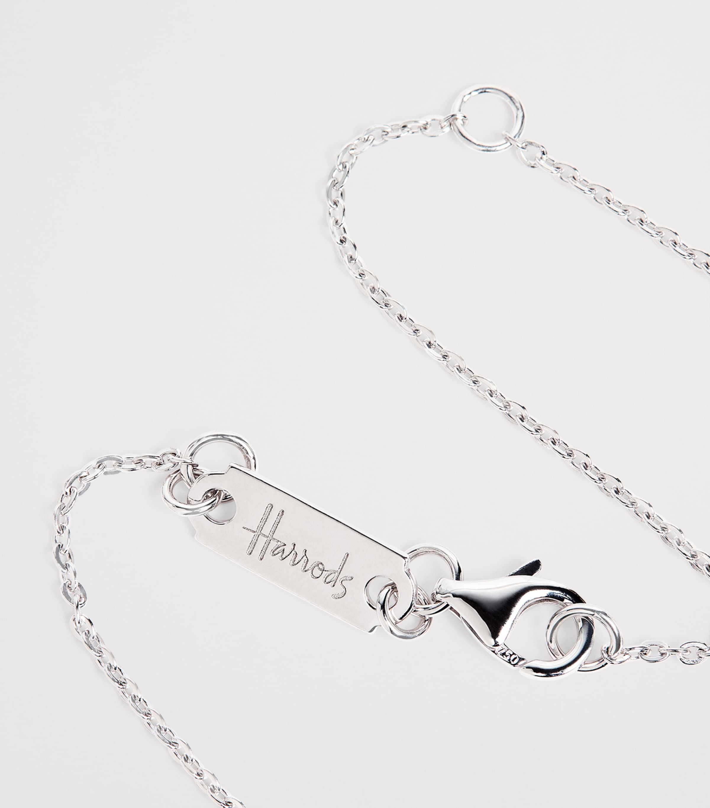 White Gold and Diamond Pendant Necklace (0.75ct) WHITE GOLD Image 5