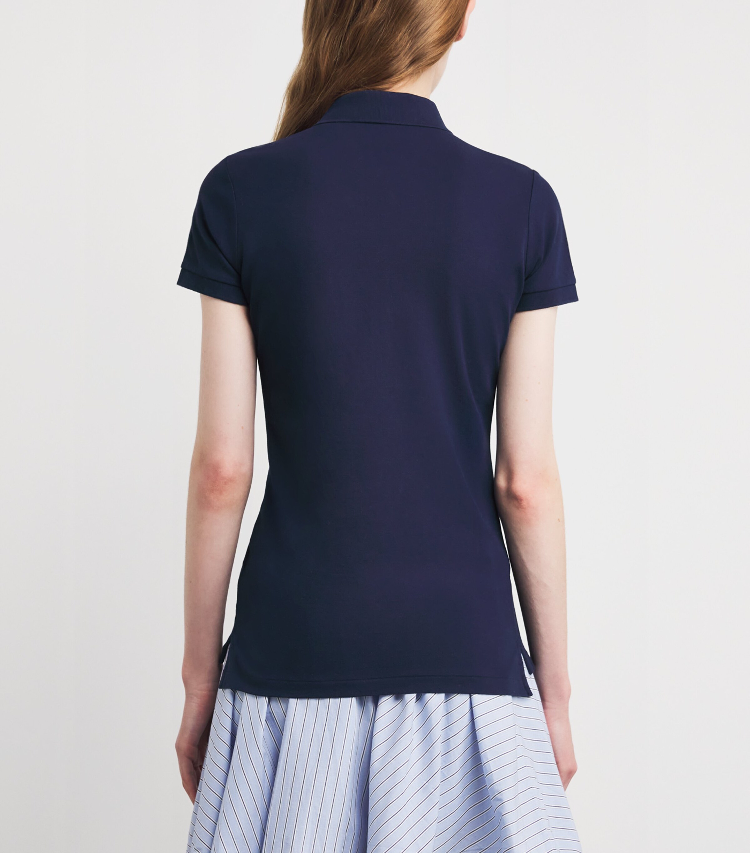 Stretch-Cotton Julie Polo Shirt NEWPORT NAVY Image 7