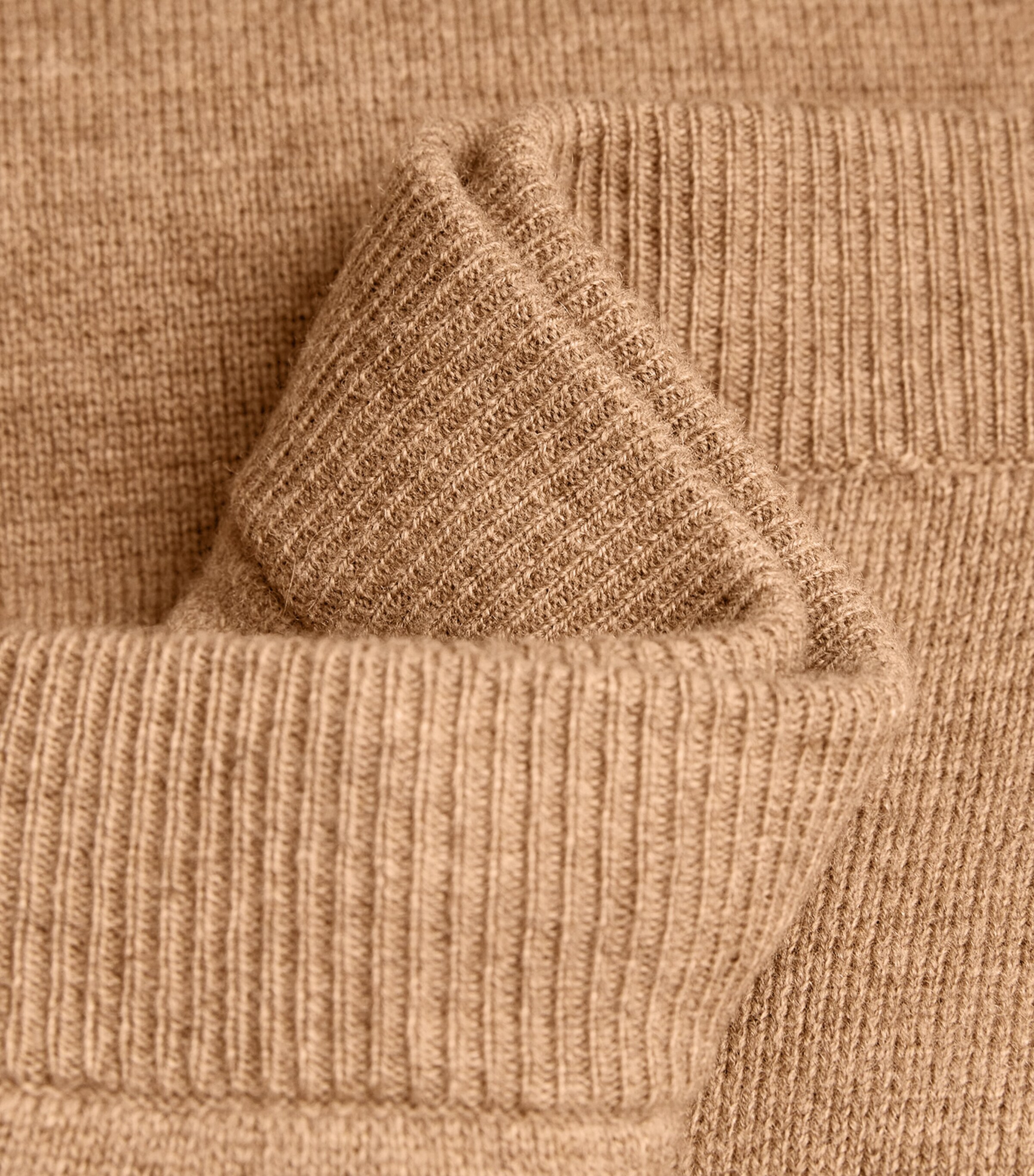 Max Mara Womens Wool-Cashmere Wrap Skirt Hazelnut Brown Image 5