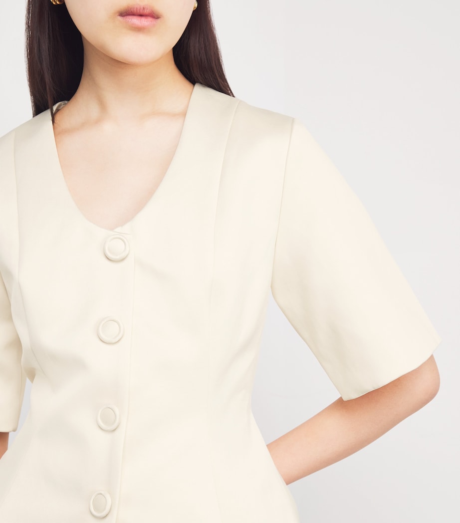 By Malene Birger Womens Merlina Blouse Pearl Image 6