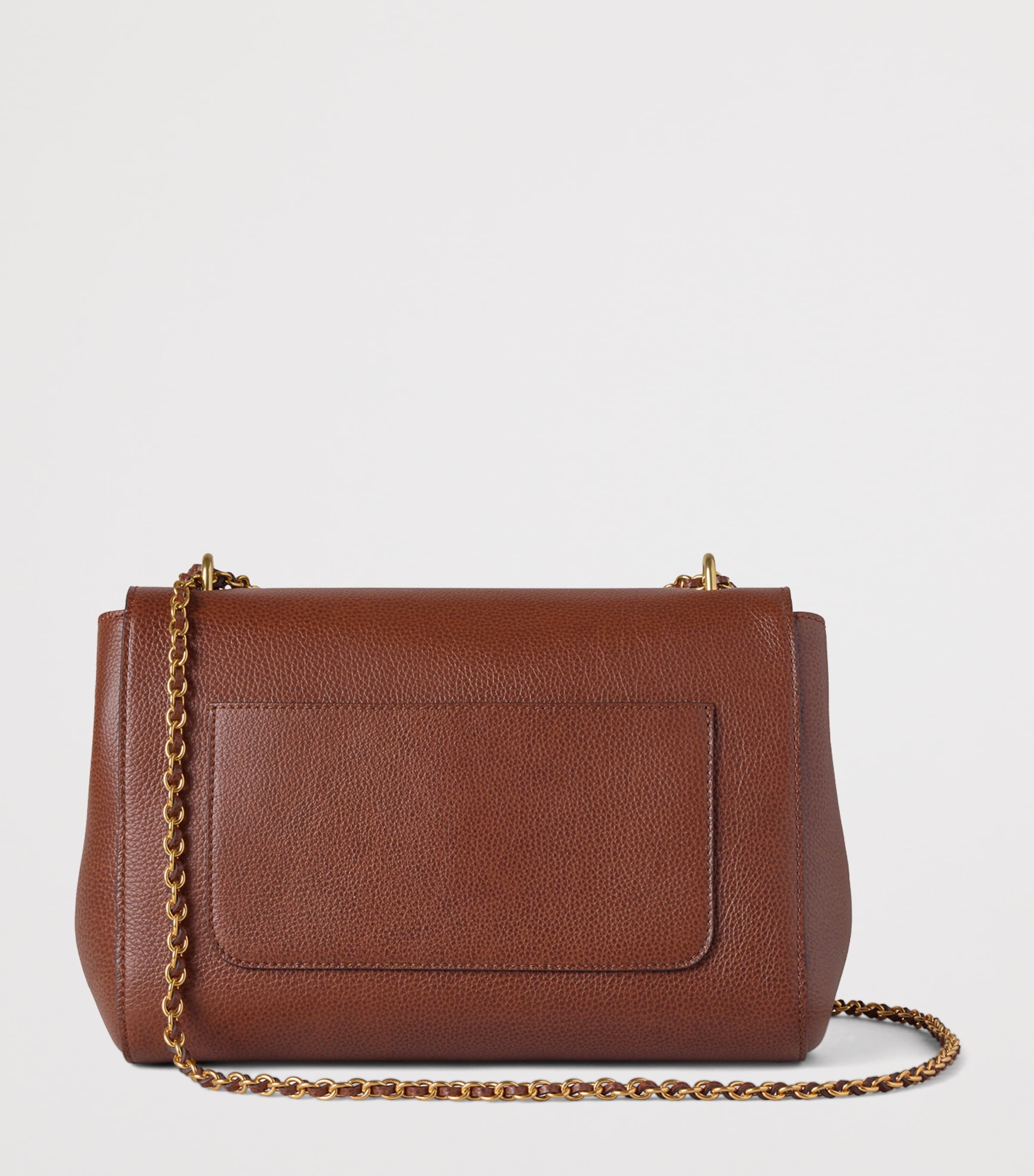 Mulberry Leather Lily Shoulder Bag Oak Image 3