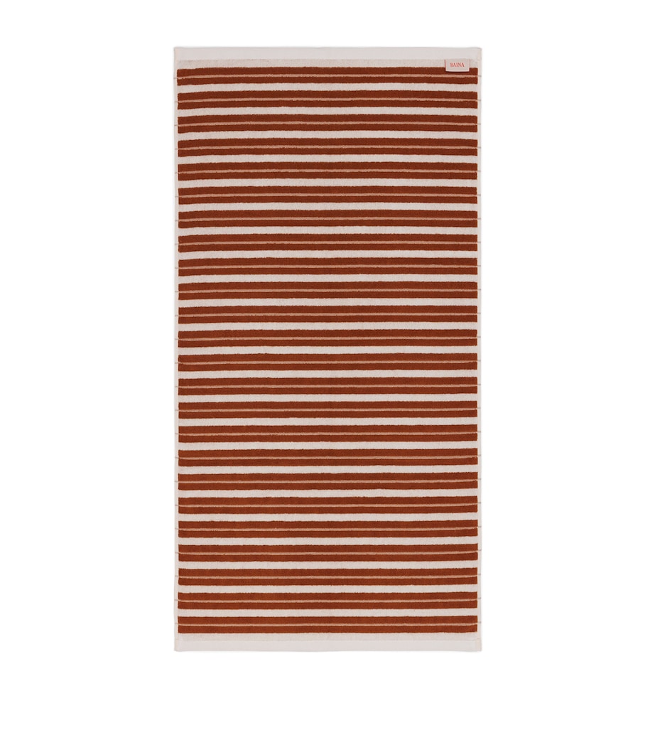 Organic Cotton Franklin Bath Towel (70cm x 140cm) FUYU & CHALK Image 3