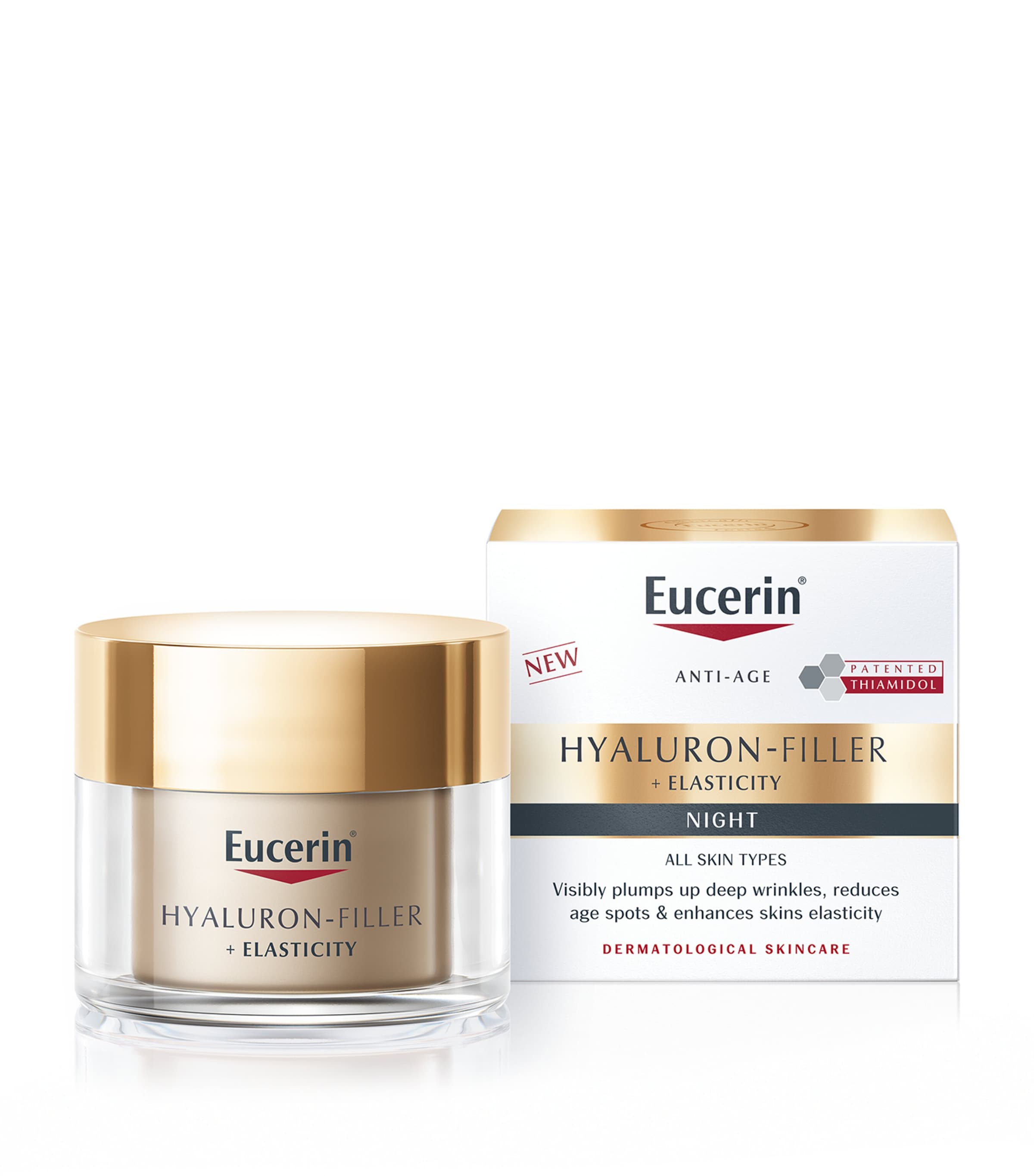 Eucerin Hyaluron-filler + Elasticity Night Cream In White