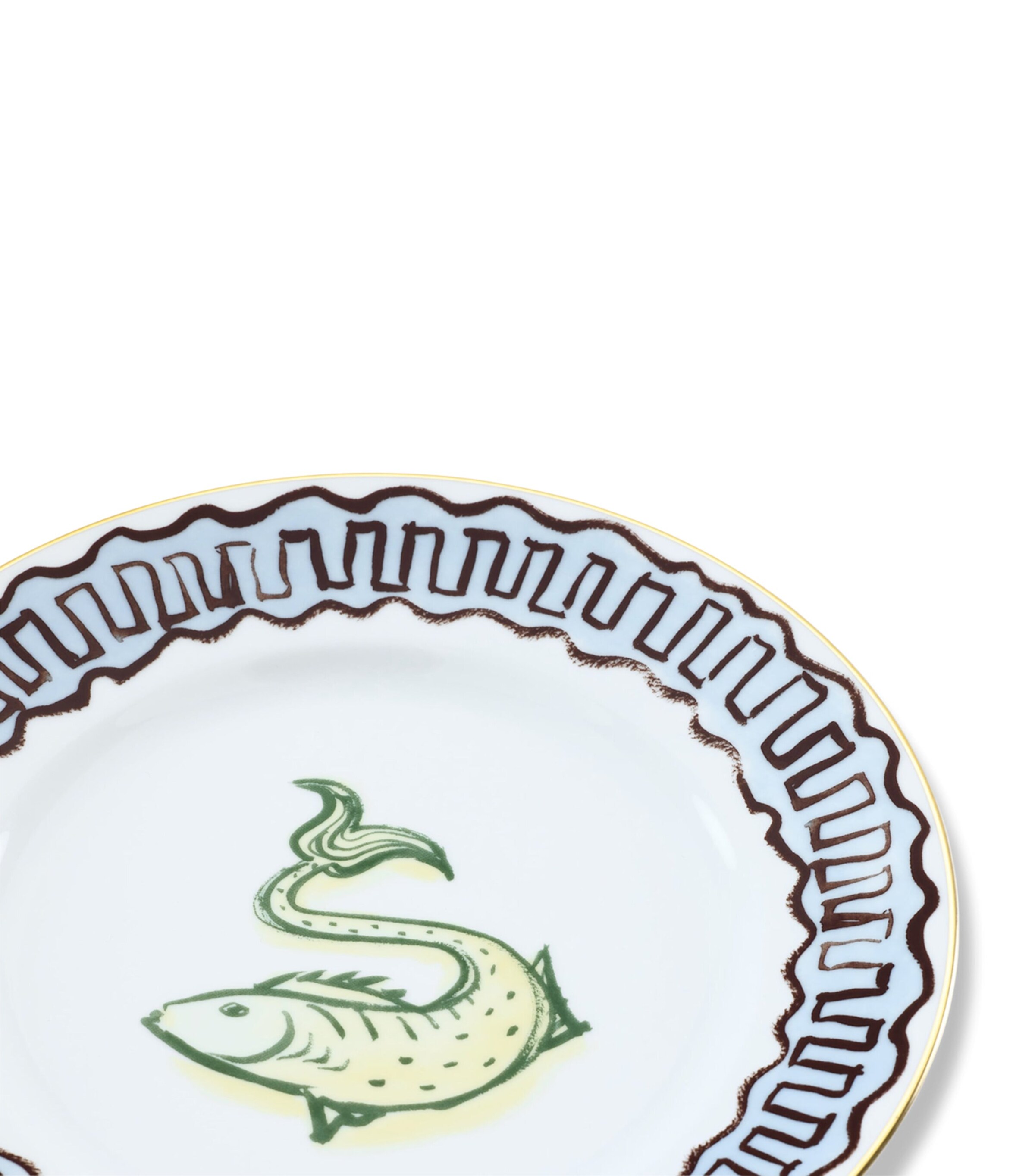 GINORI 1735 Porcelain Il Viaggio di Nettuno Dessert Plate (22cm) Image 2