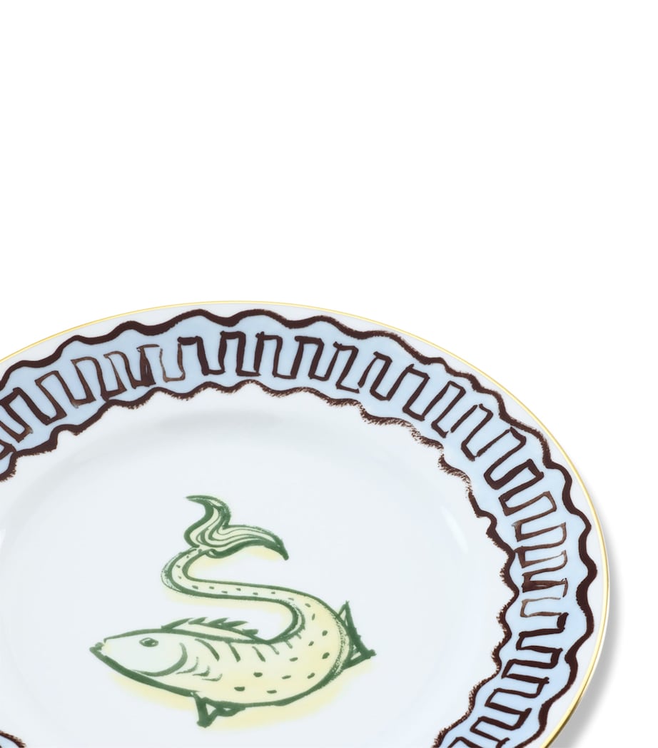 Porcelain Il Viaggio di Nettuno Dessert Plate (22cm) G00135002 Image 2