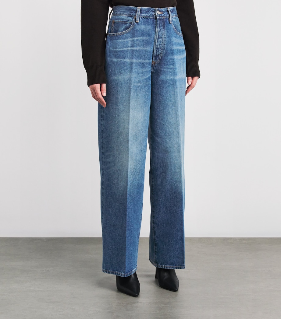 The Collegiate Wide-Leg Jeans FIGHTER Image 3