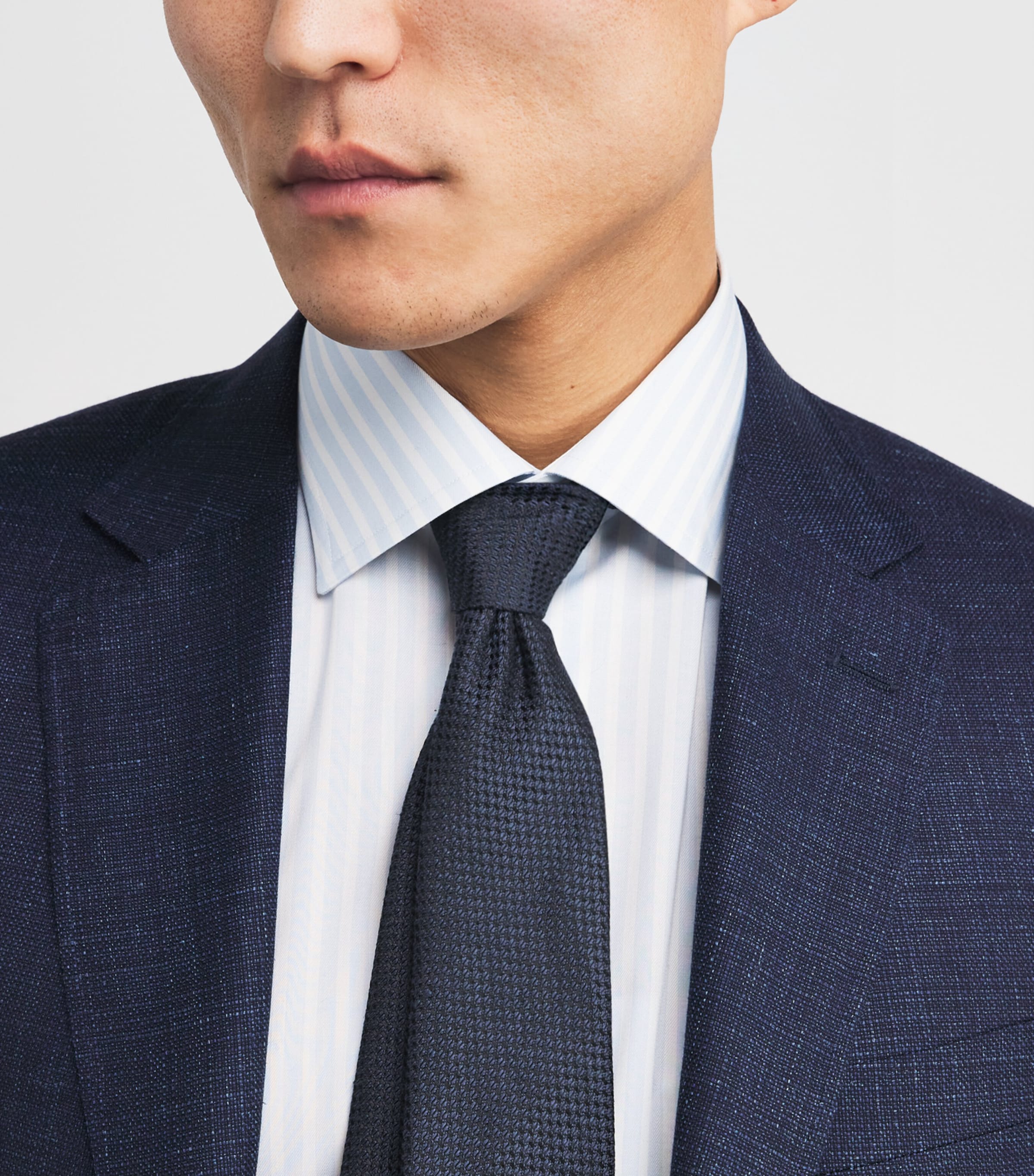 Silk-Linen Jacquard Tie 6 Image 2