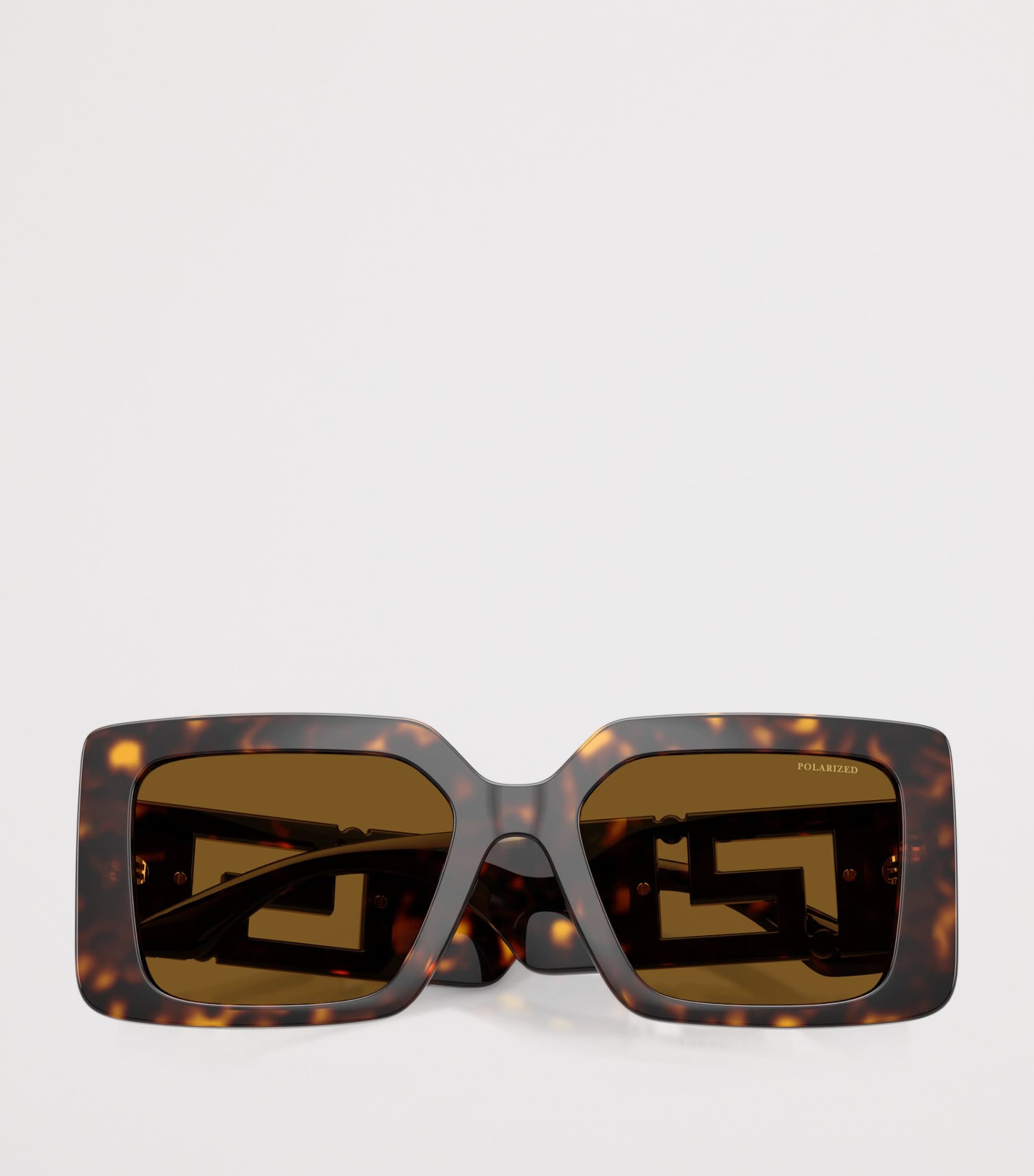 Versace Injected VE4505U Square Sunglasses Brown Image 5