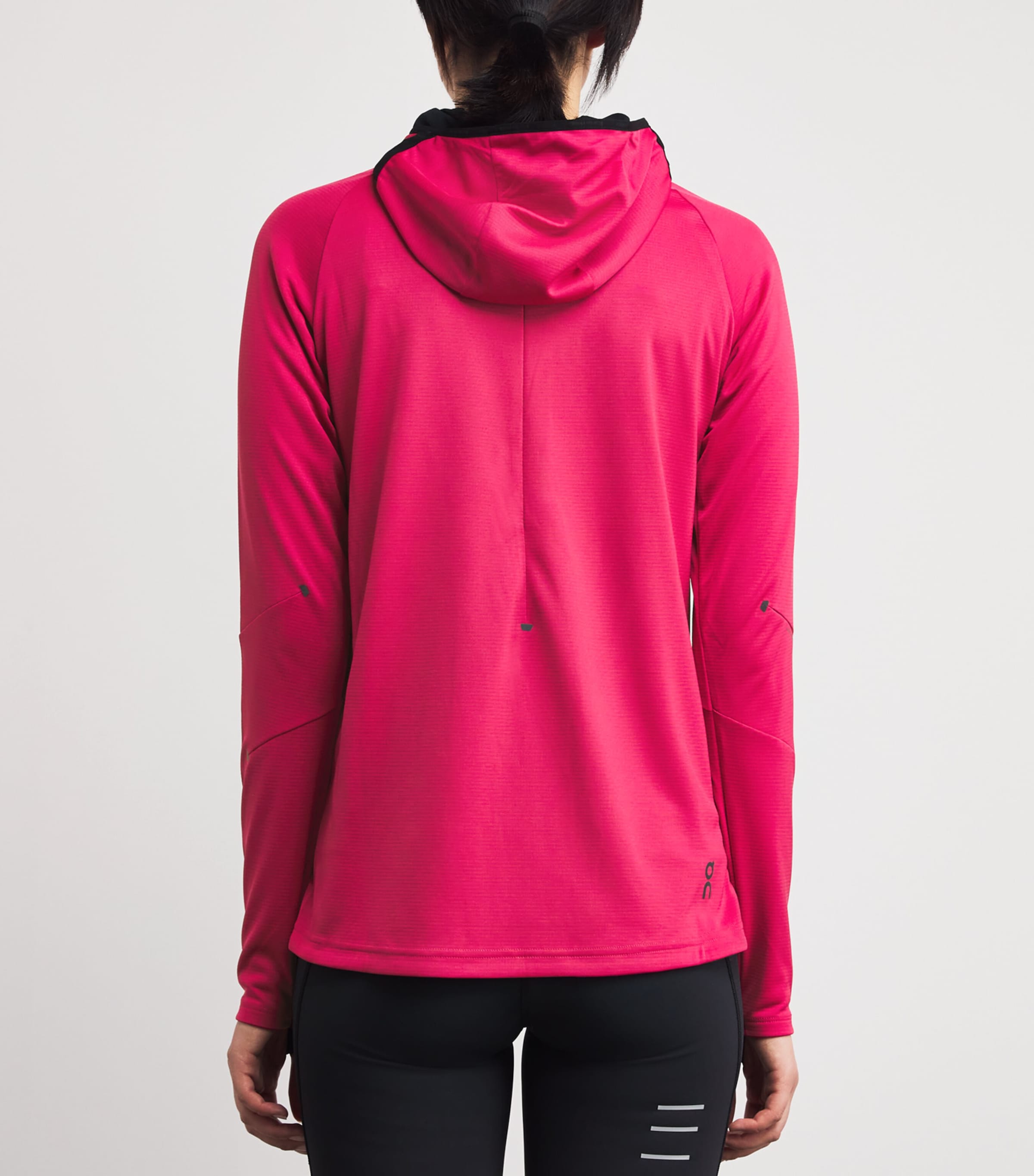 Zip-Up Climate Hoodie GRENADINE Image 4