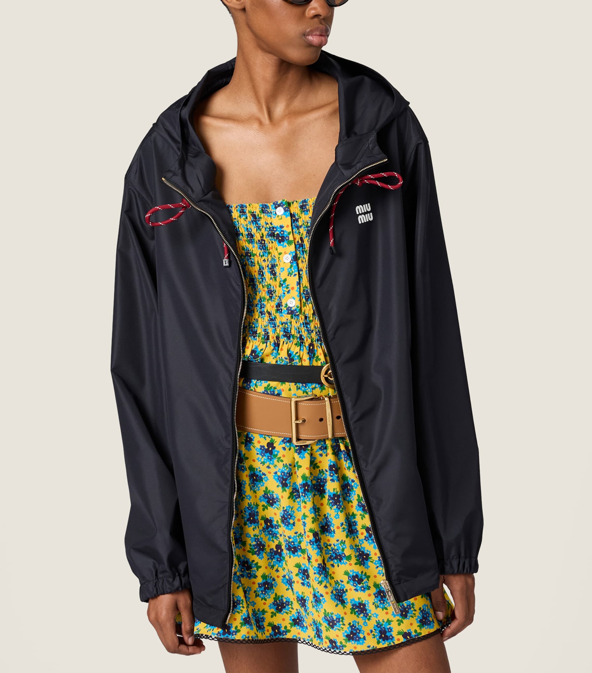 Miu Miu Womens Hooded Jacket Image 4