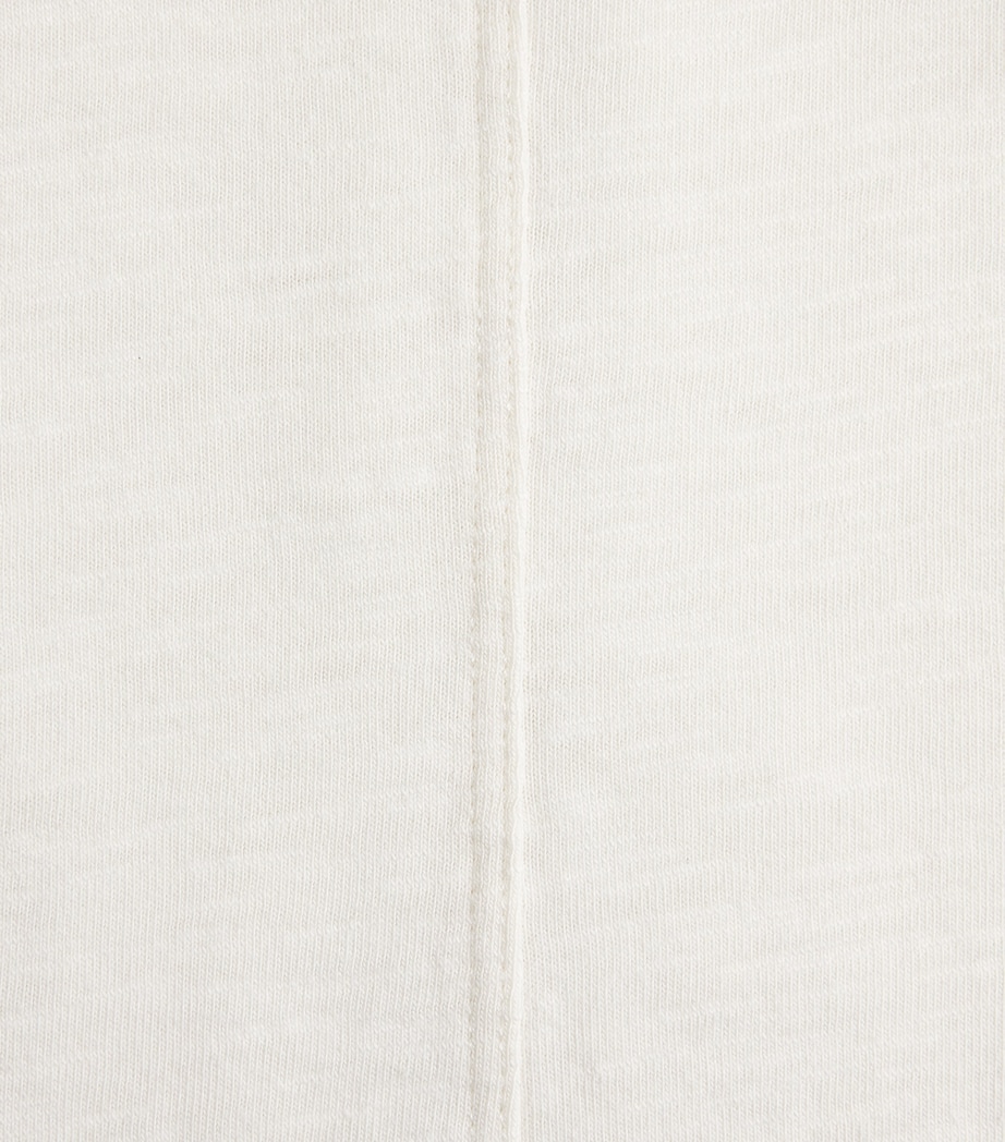 Cotton Warm Touch T-Shirt LIGHT CREAM Image 5