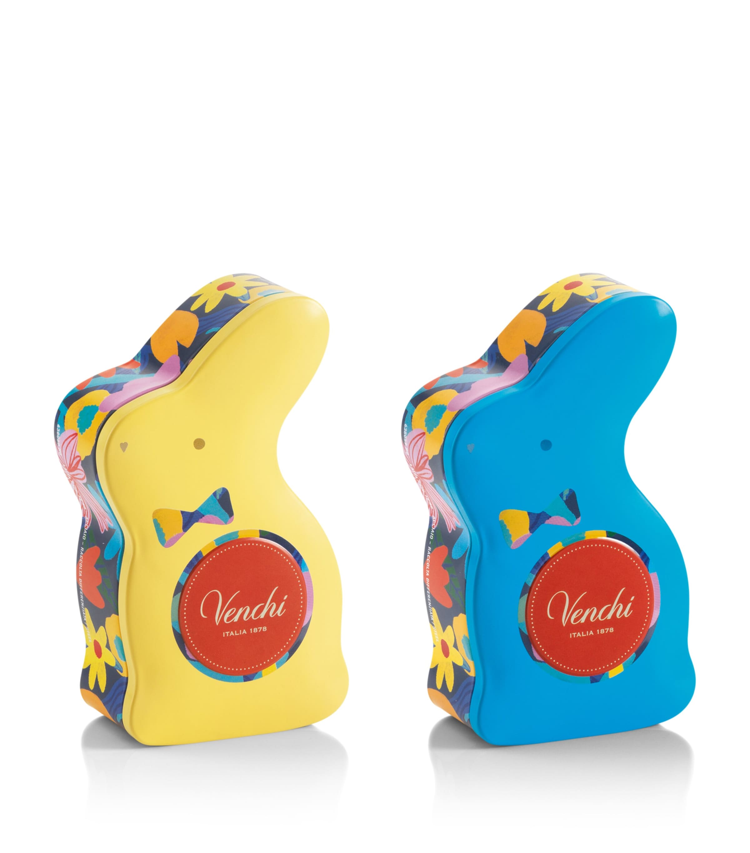 Venchi 1878 Teresa Rego Easter Bunny Tin with Assorted Chocolates (66g) Image 1
